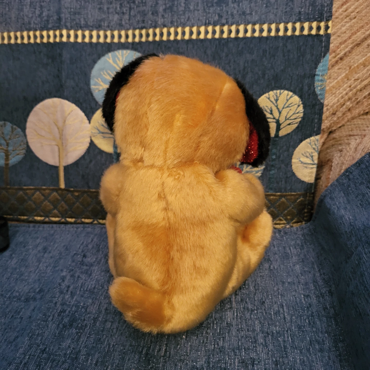 Plush Dog with "I Love You" Heart - photo 2