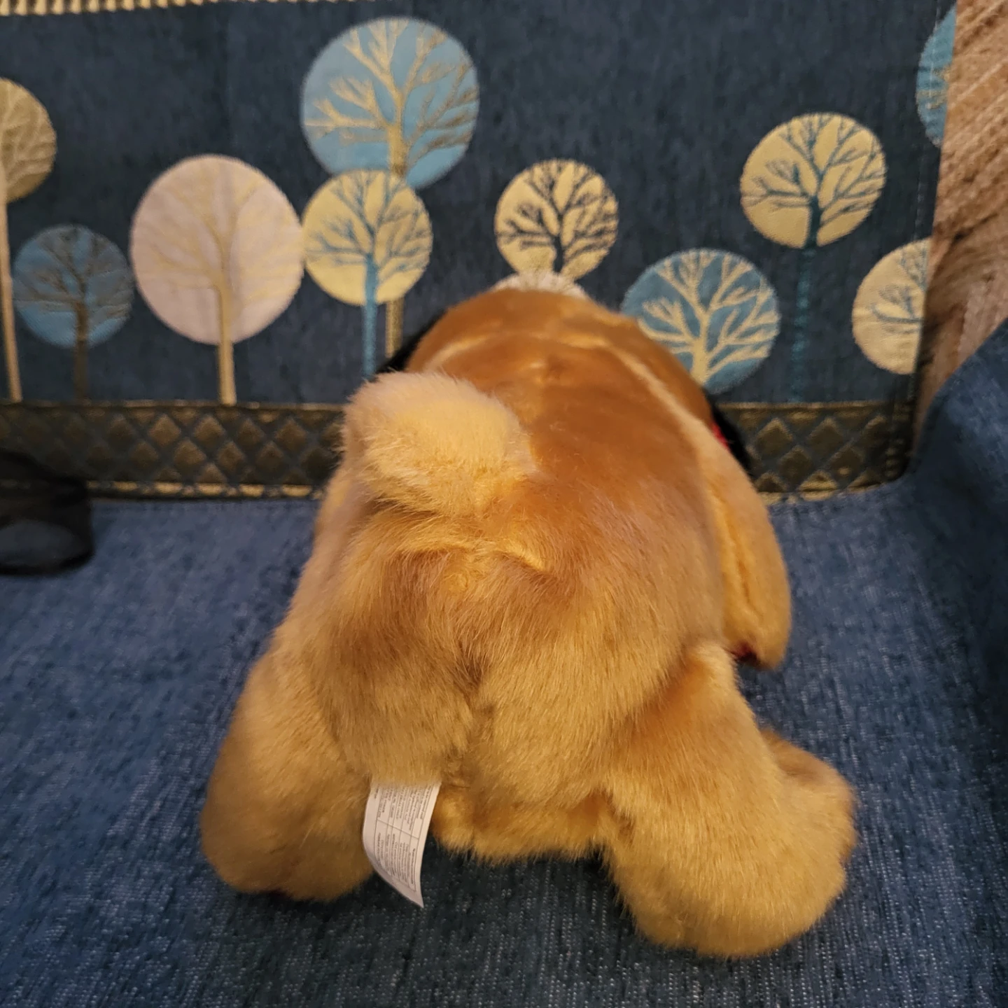 Plush Dog with "I Love You" Heart - photo 3