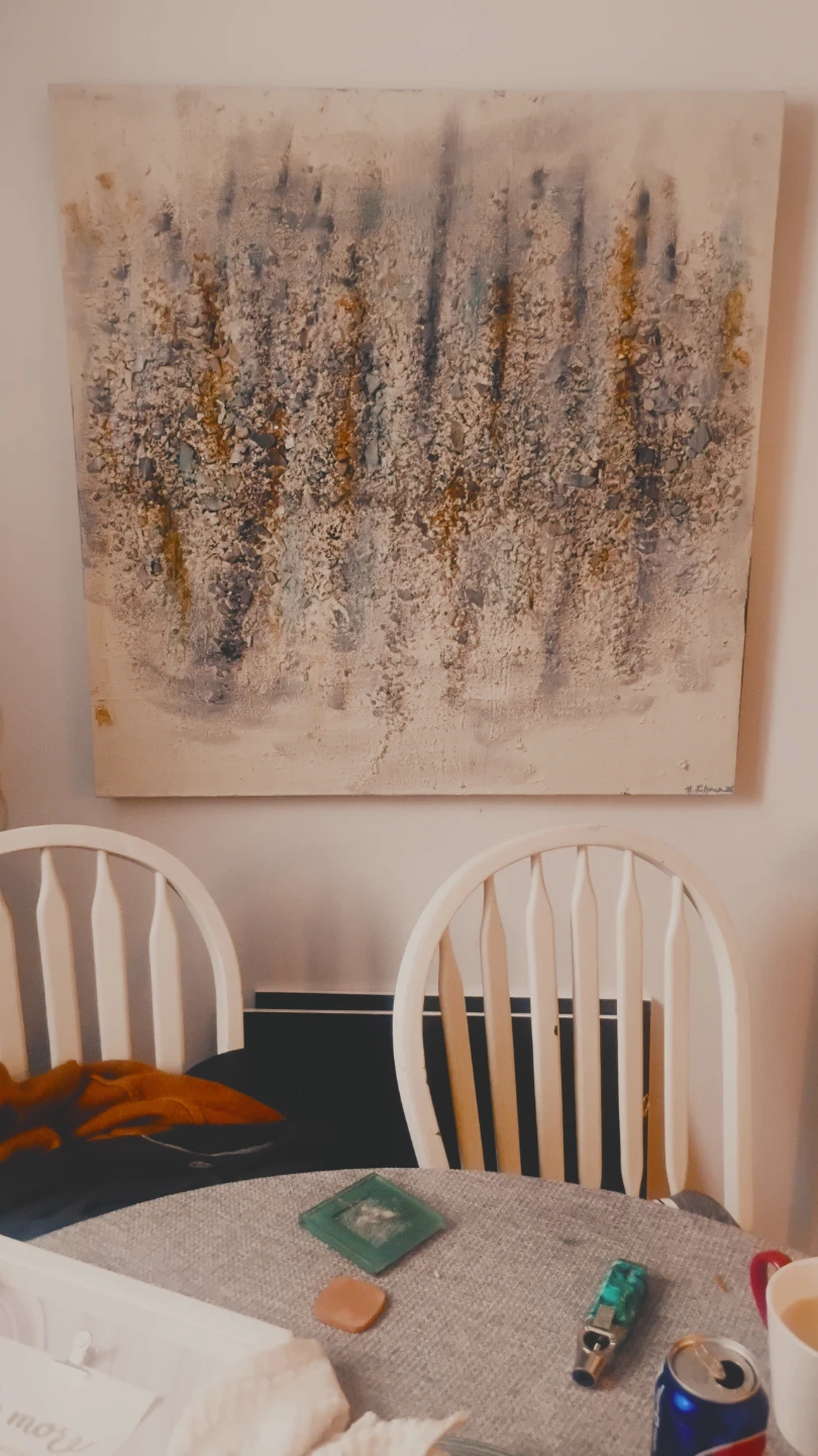 Abstract Textured Wall Art