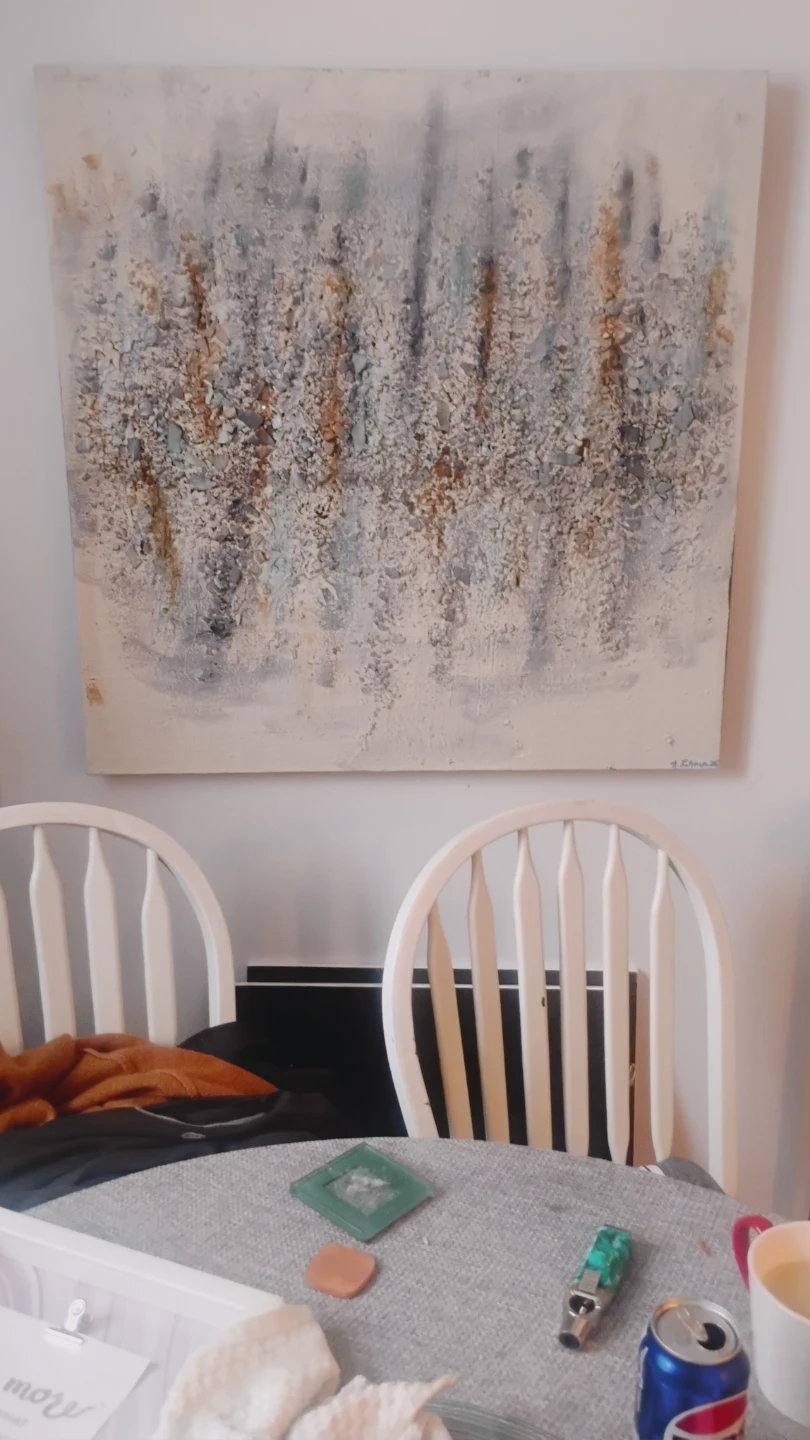 Abstract Textured Wall Art - photo 2