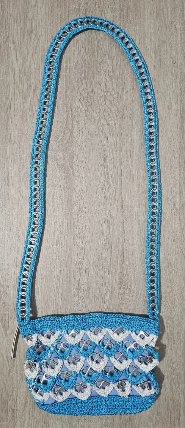 Handmade Crochet Soda Tab Purse