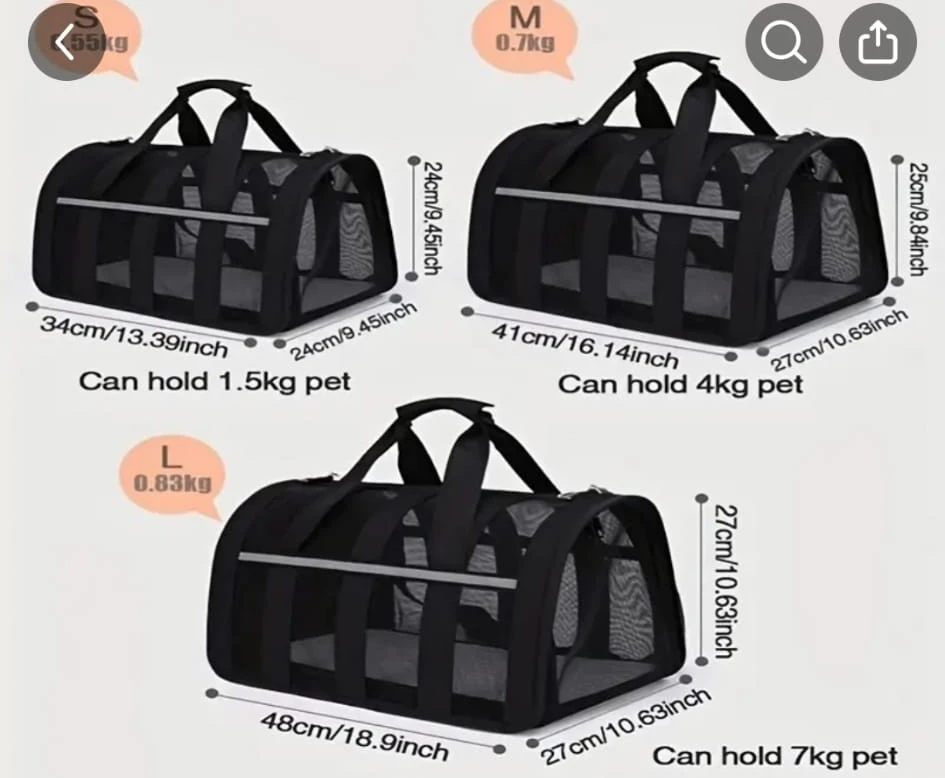 Pet Carrier Bag - photo 2