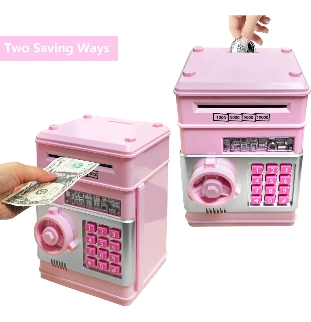 Pink ATM Electronic Piggy Bank - photo 4