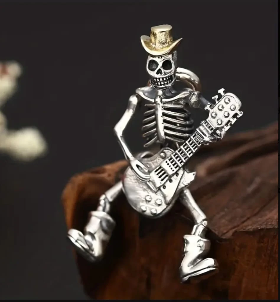New The🎸 Guitarist Pendant with Chain - photo 5