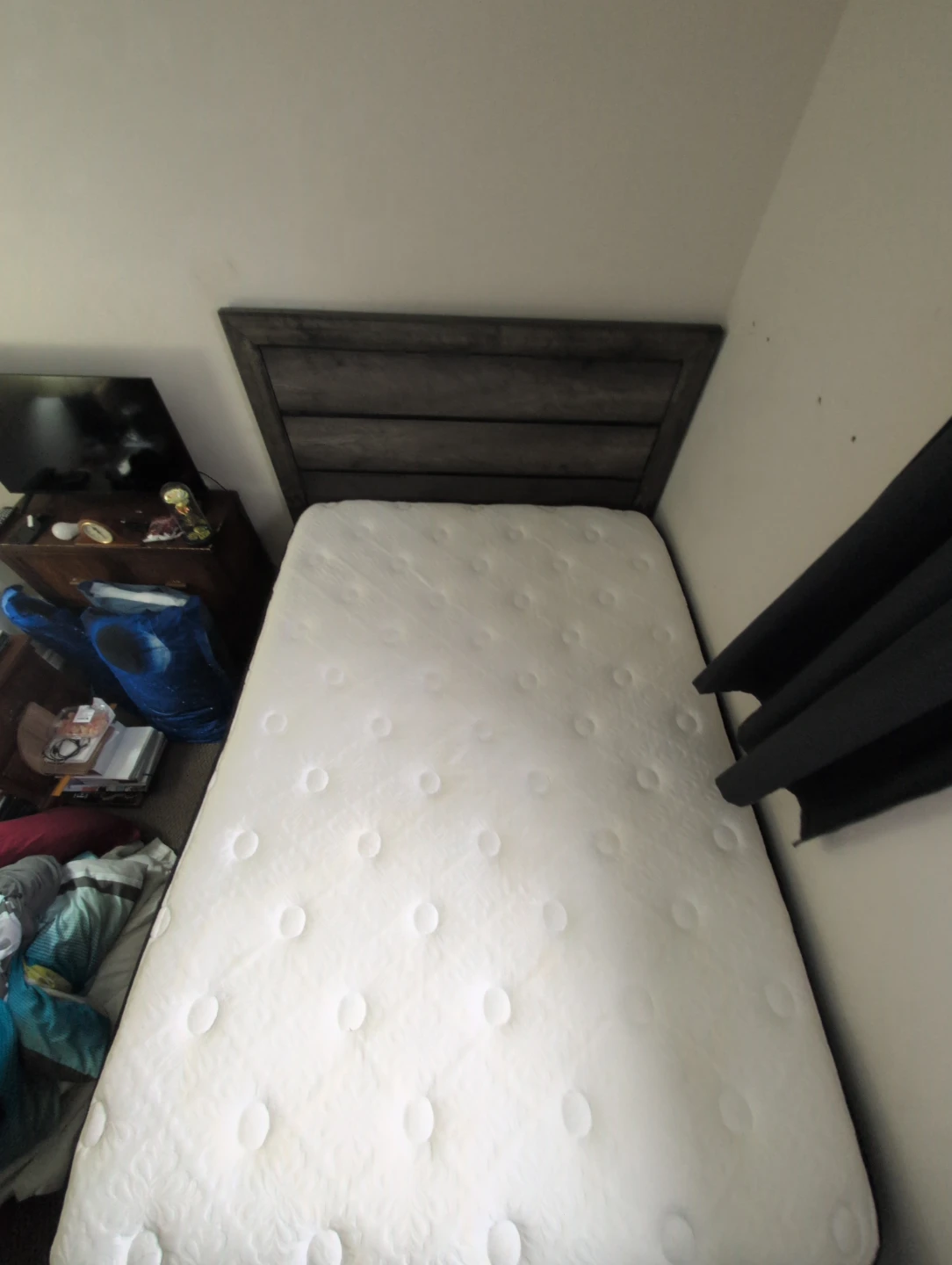 Double/Full Bed Frame ( Mattress and Box for display only ) - photo 3