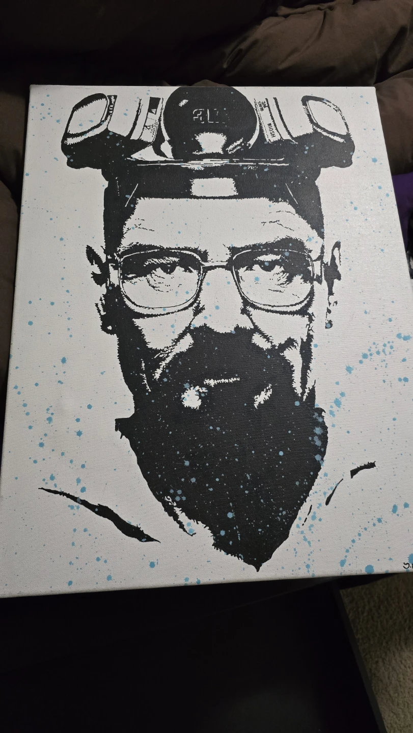 Breaking Bad Walter White Canvas Art - photo 2