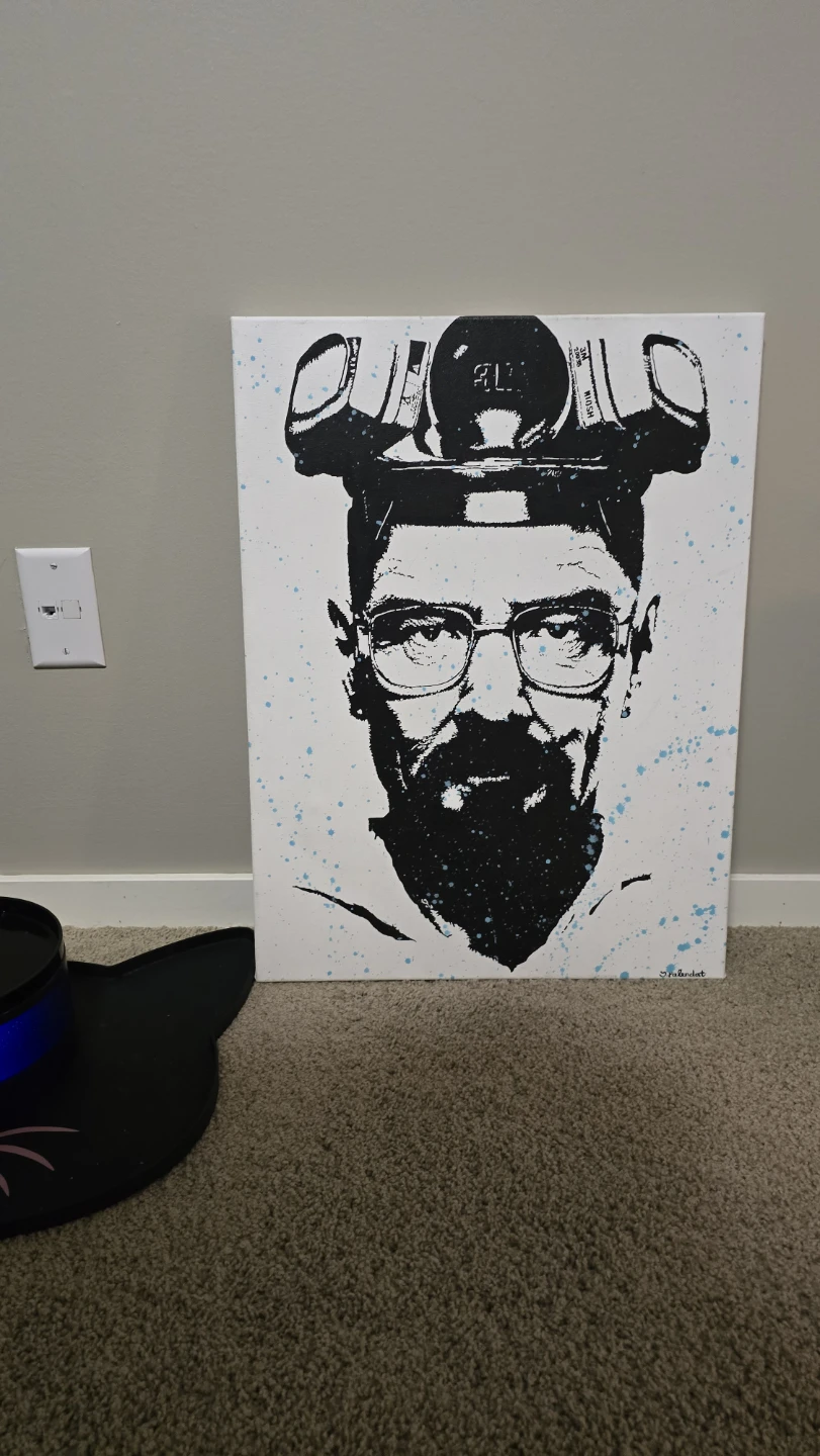 Breaking Bad Walter White Canvas Art