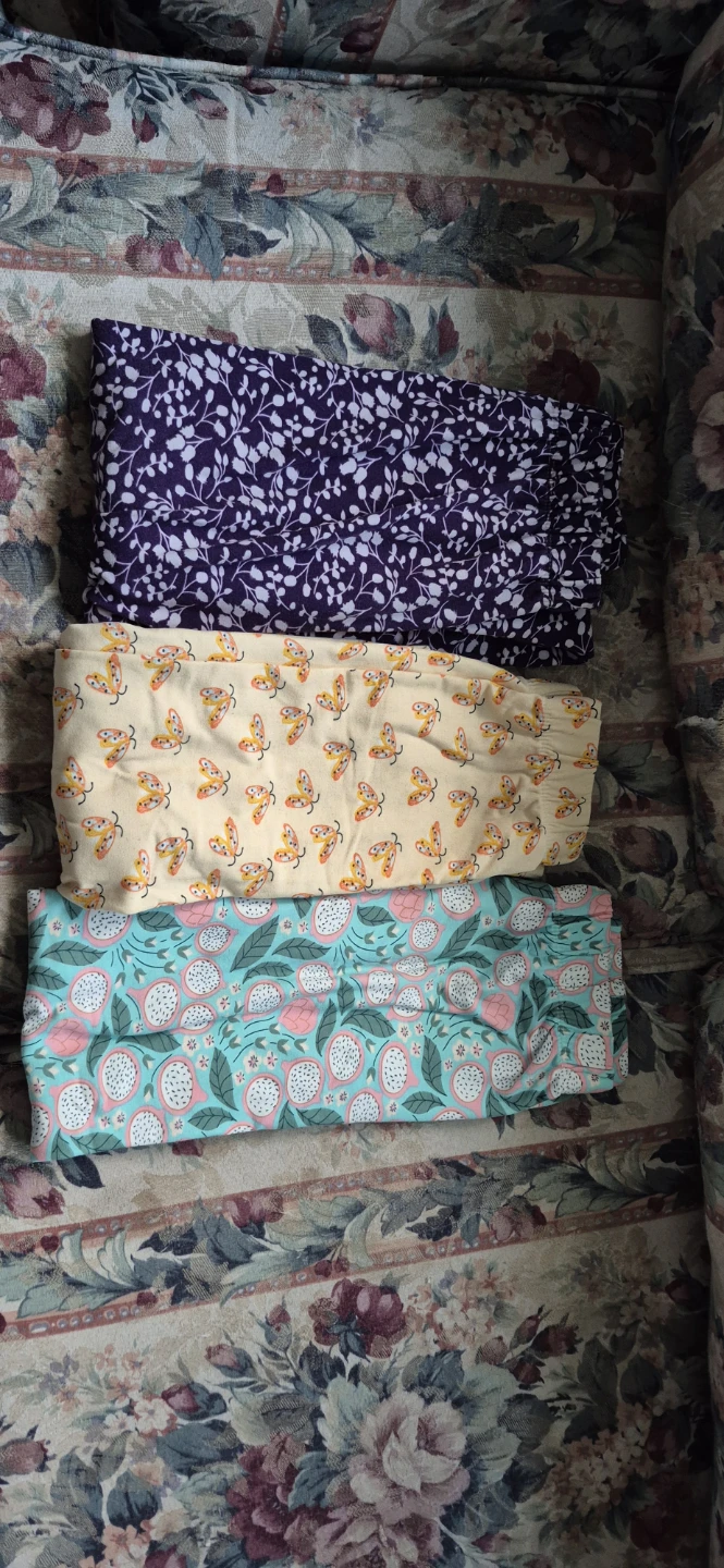 3 pairs Just Cozy L/XL Leggings