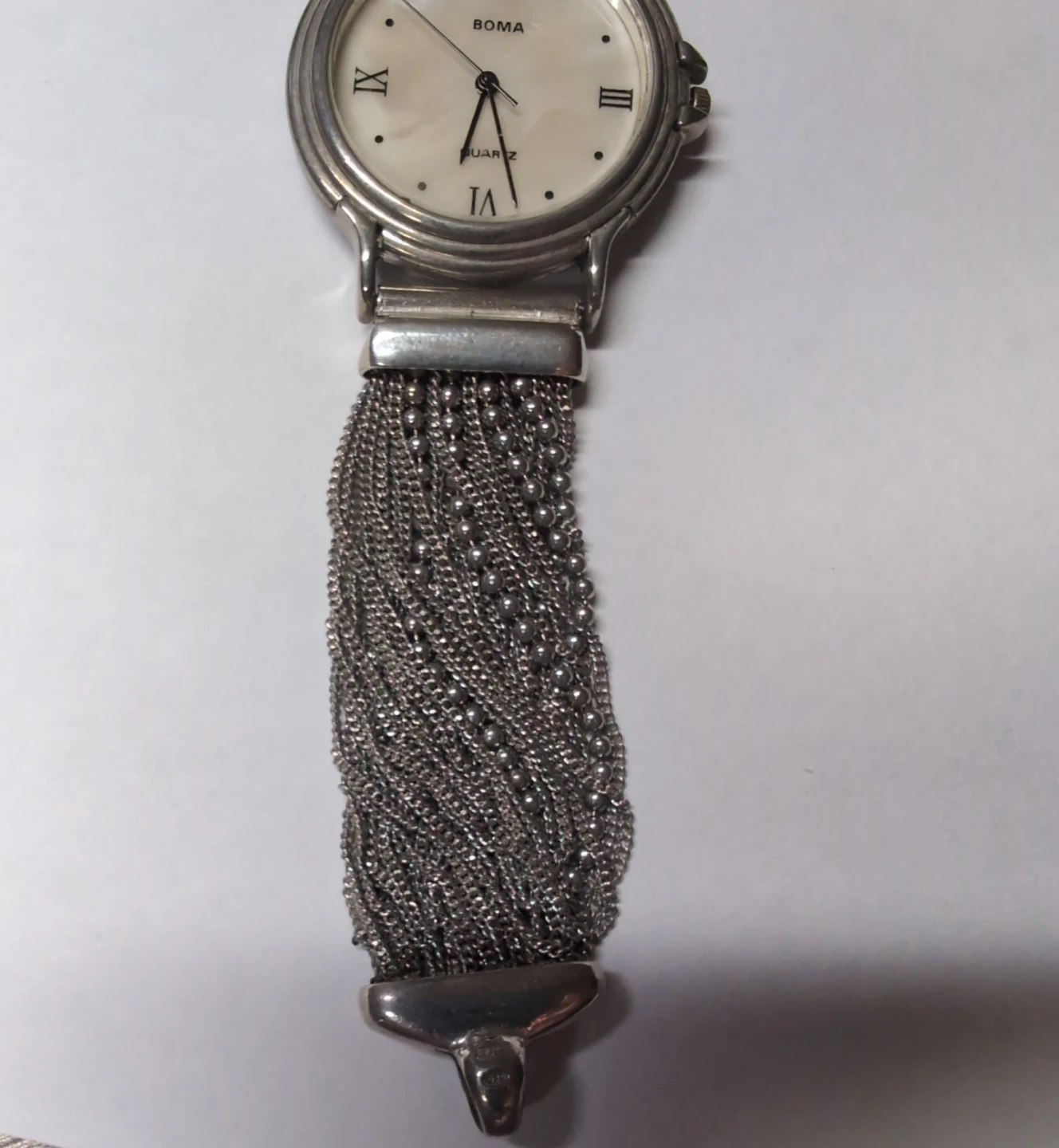 Boma Quartz Silver Chain Watch - photo 4