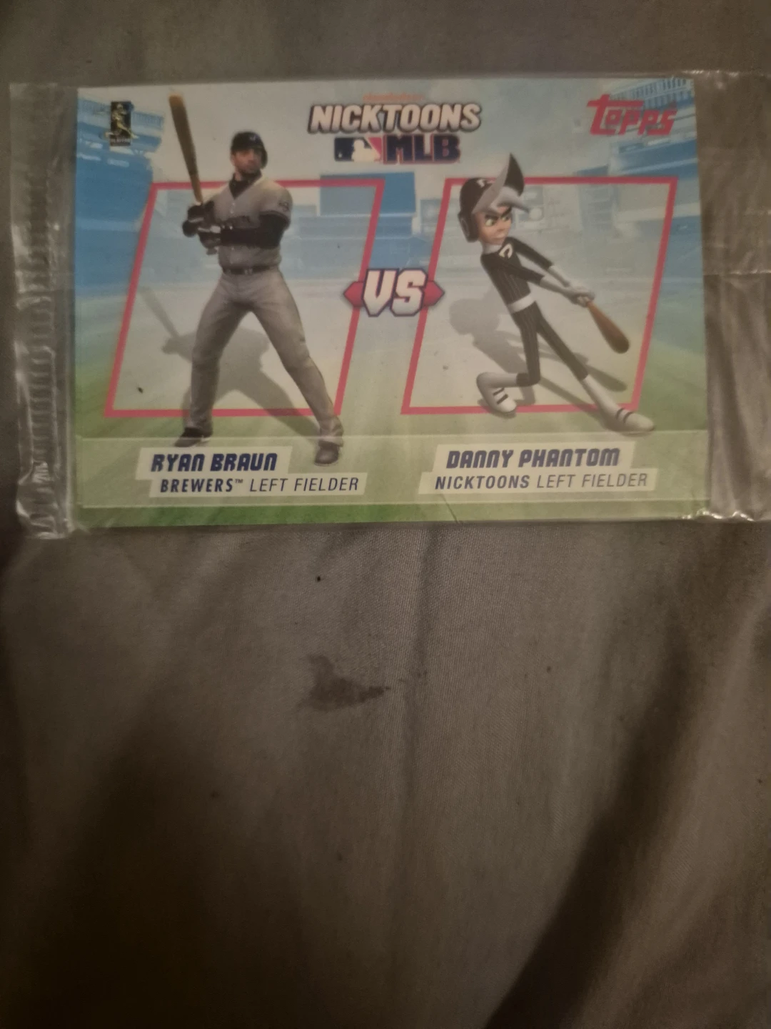 Topps MLB Nicktoons VS MLB PLAYERS