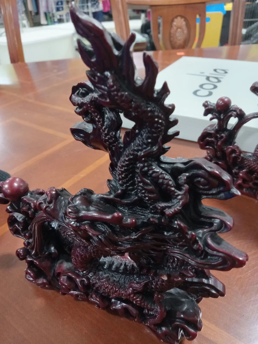 Dragon Figurine - Red and Black - photo 2