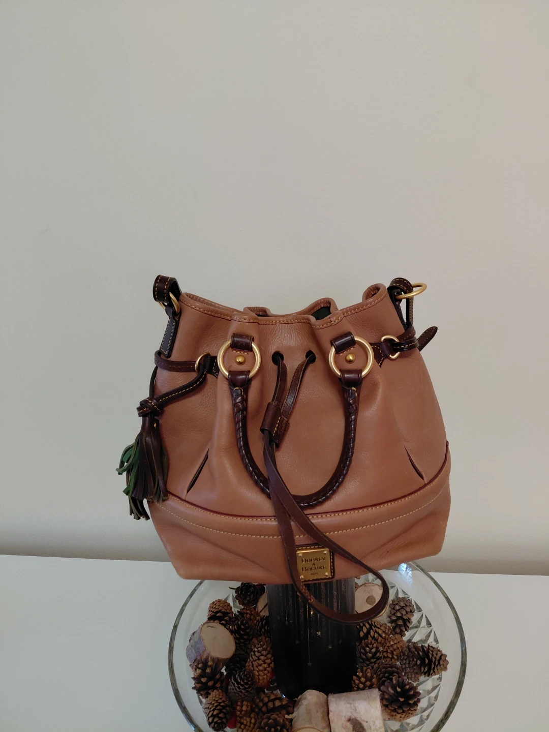 Dooney & Bourke Leather Bucket Bag