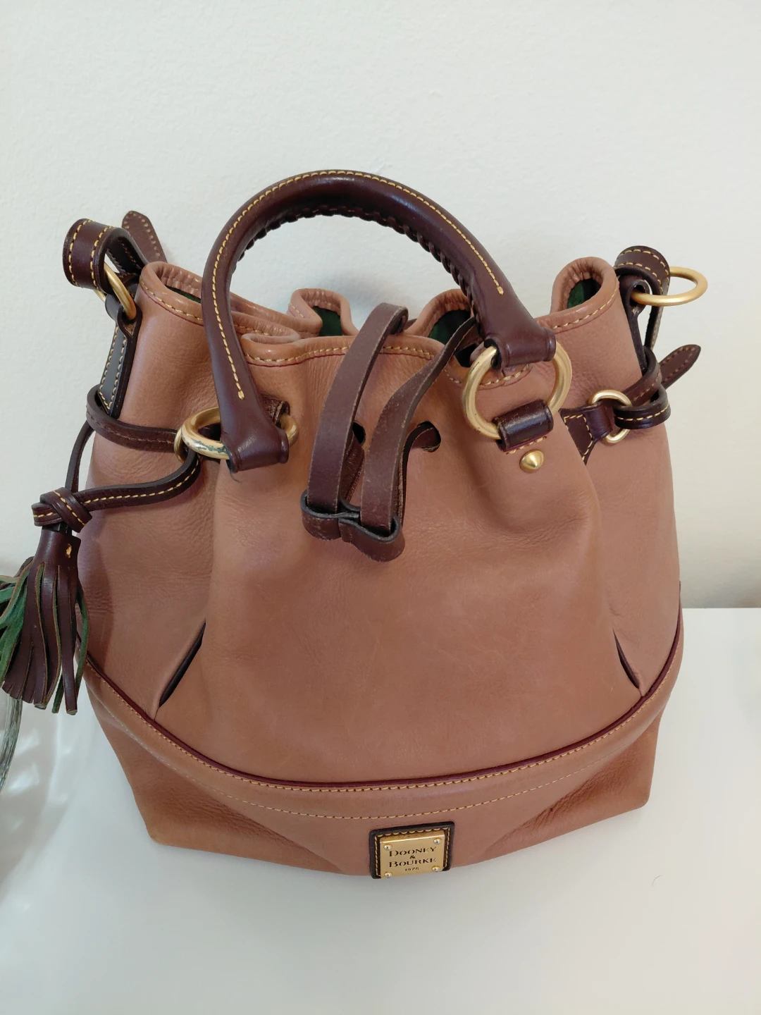 Dooney & Bourke Leather Bucket Bag - photo 2