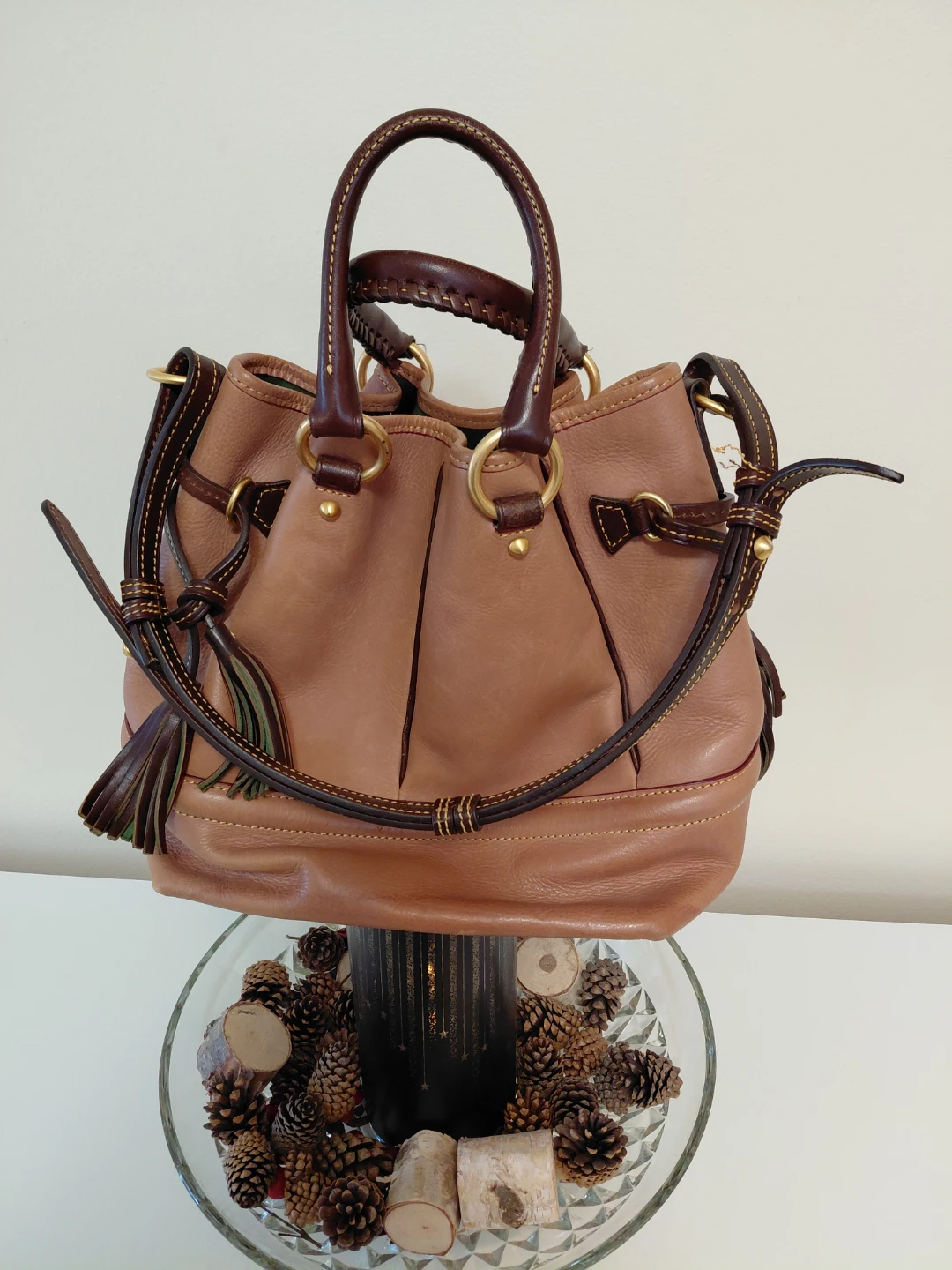 Dooney & Bourke Leather Bucket Bag - photo 4