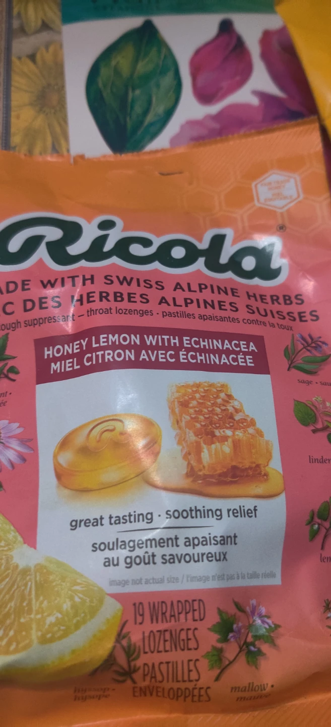 Ricola Cough suppressant throat lozenges x 4 - photo 3