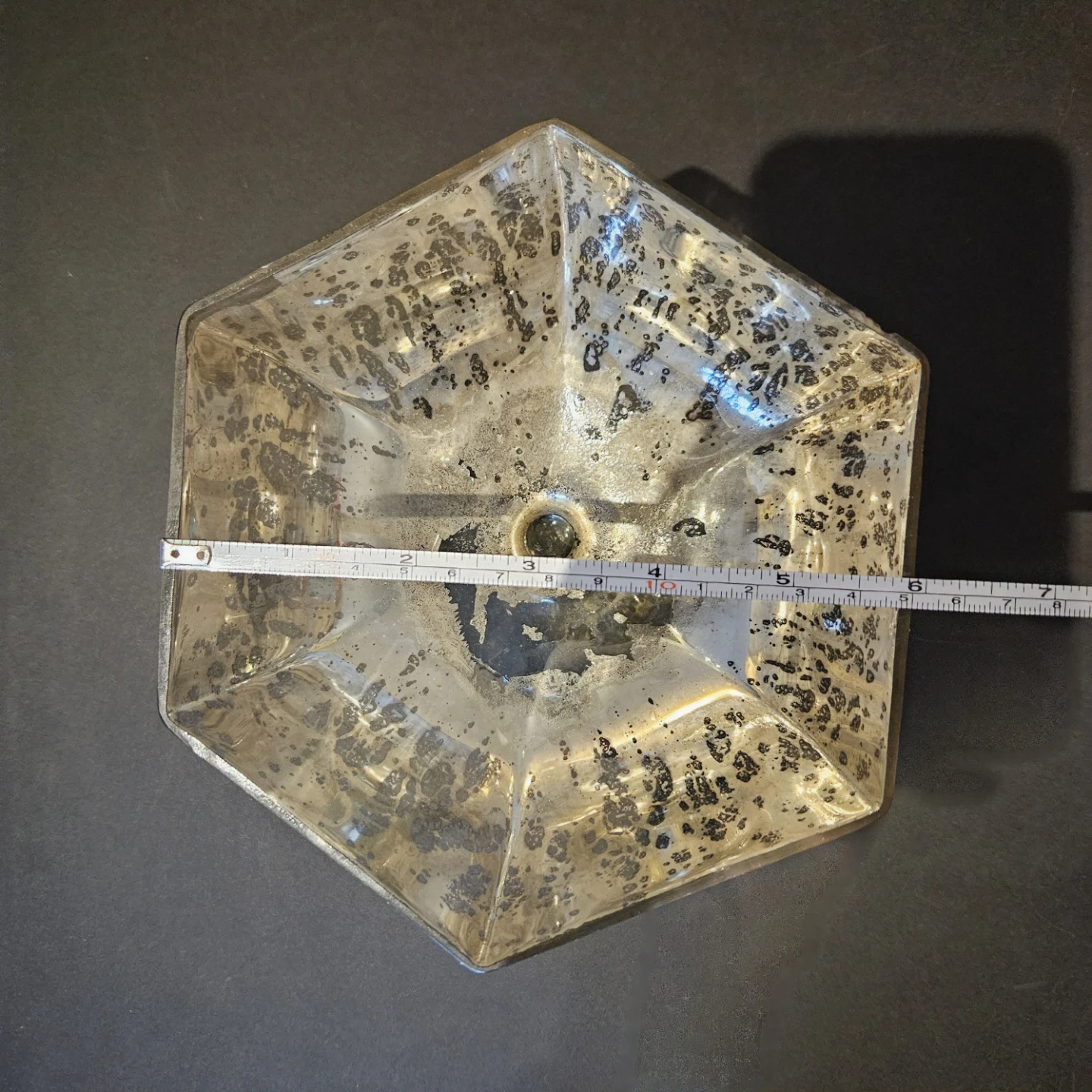 Decorative glass bowl - photo 3