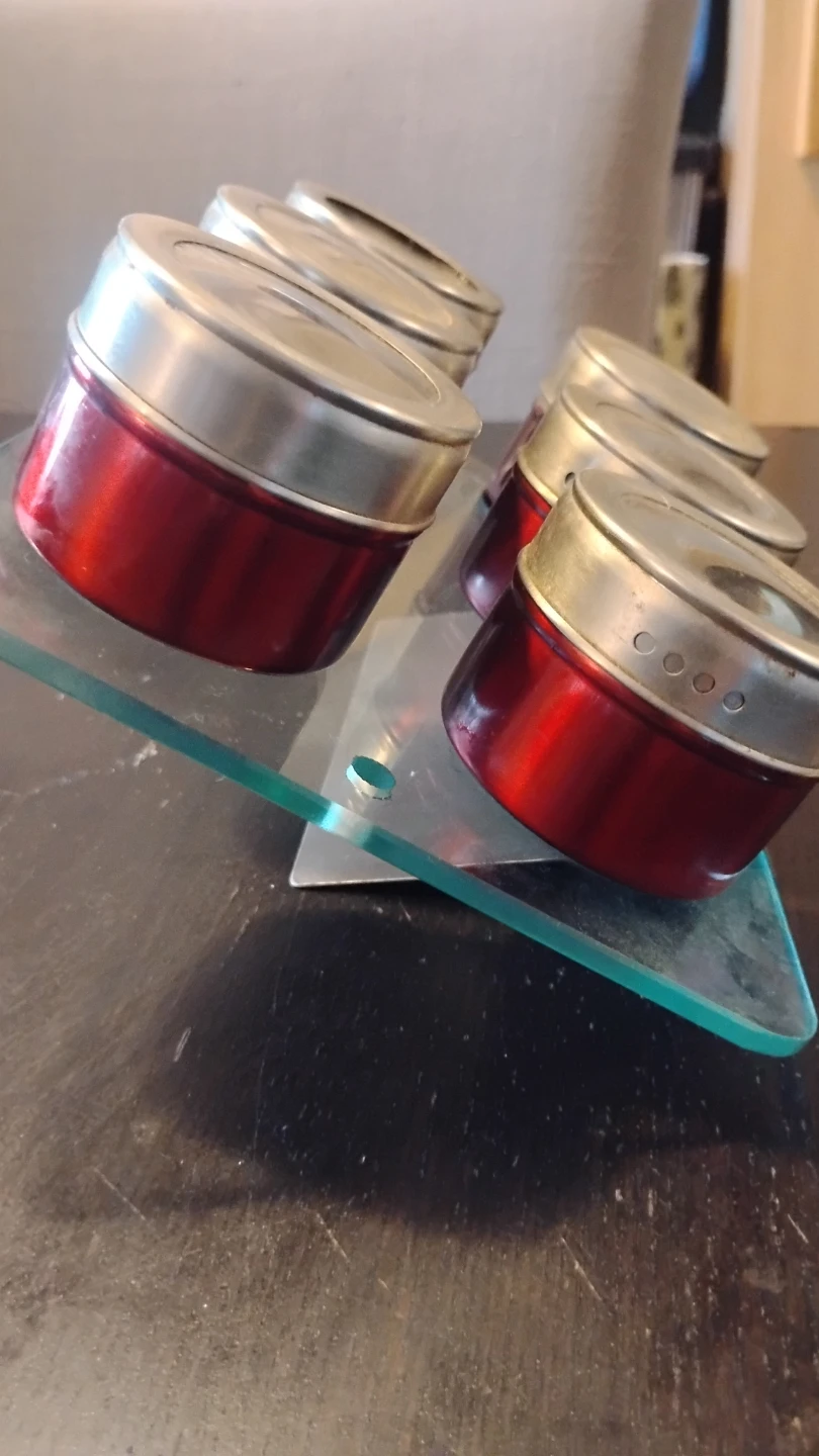 Magnetic Spice Tins with Rack - photo 3