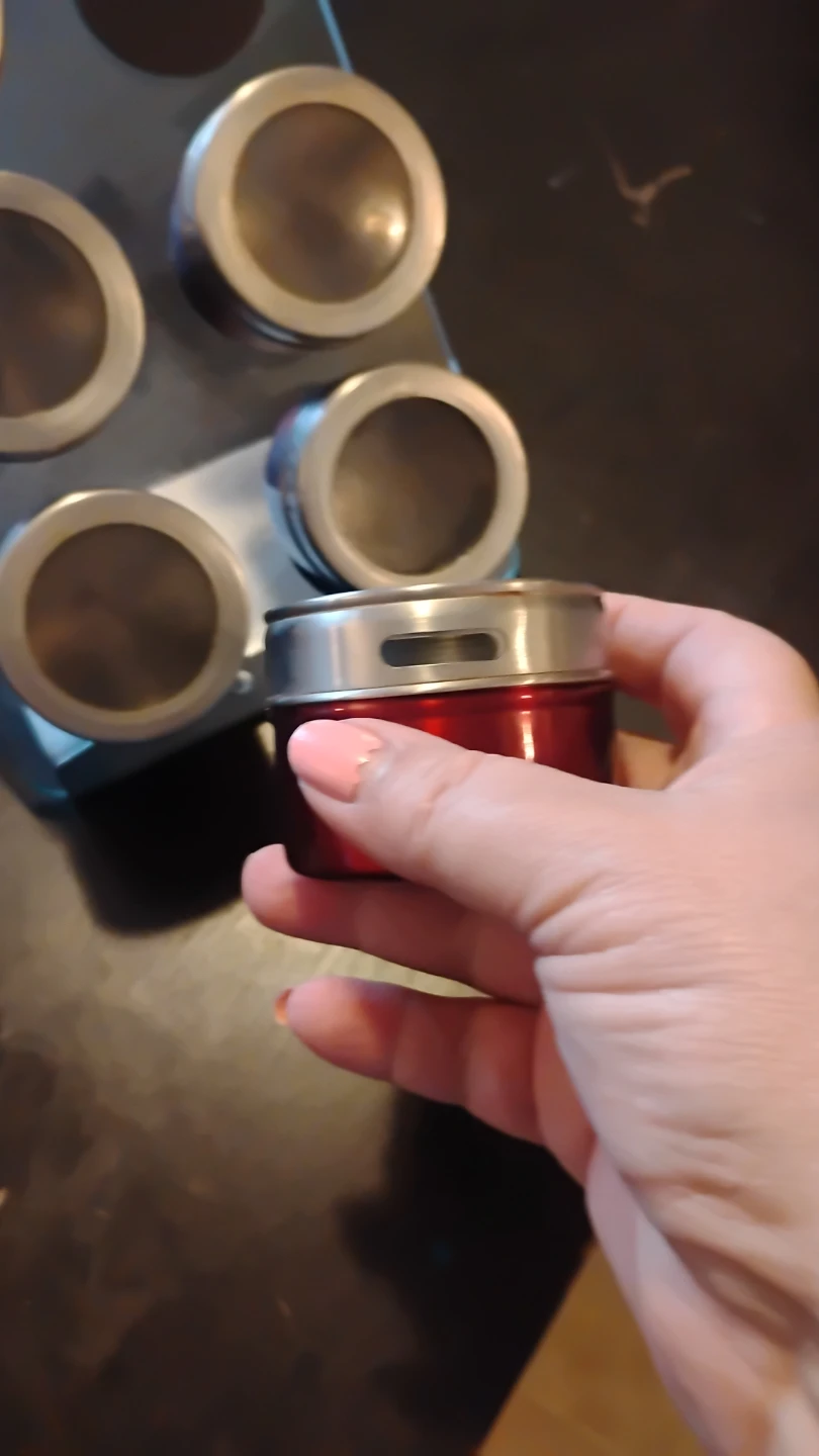 Magnetic Spice Tins with Rack - photo 5