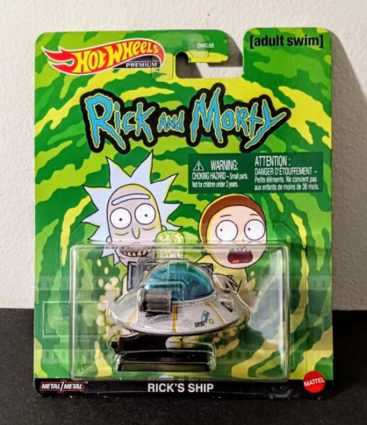 Hot Wheels - Rick's Ship, Rick and Morty (Brand New)