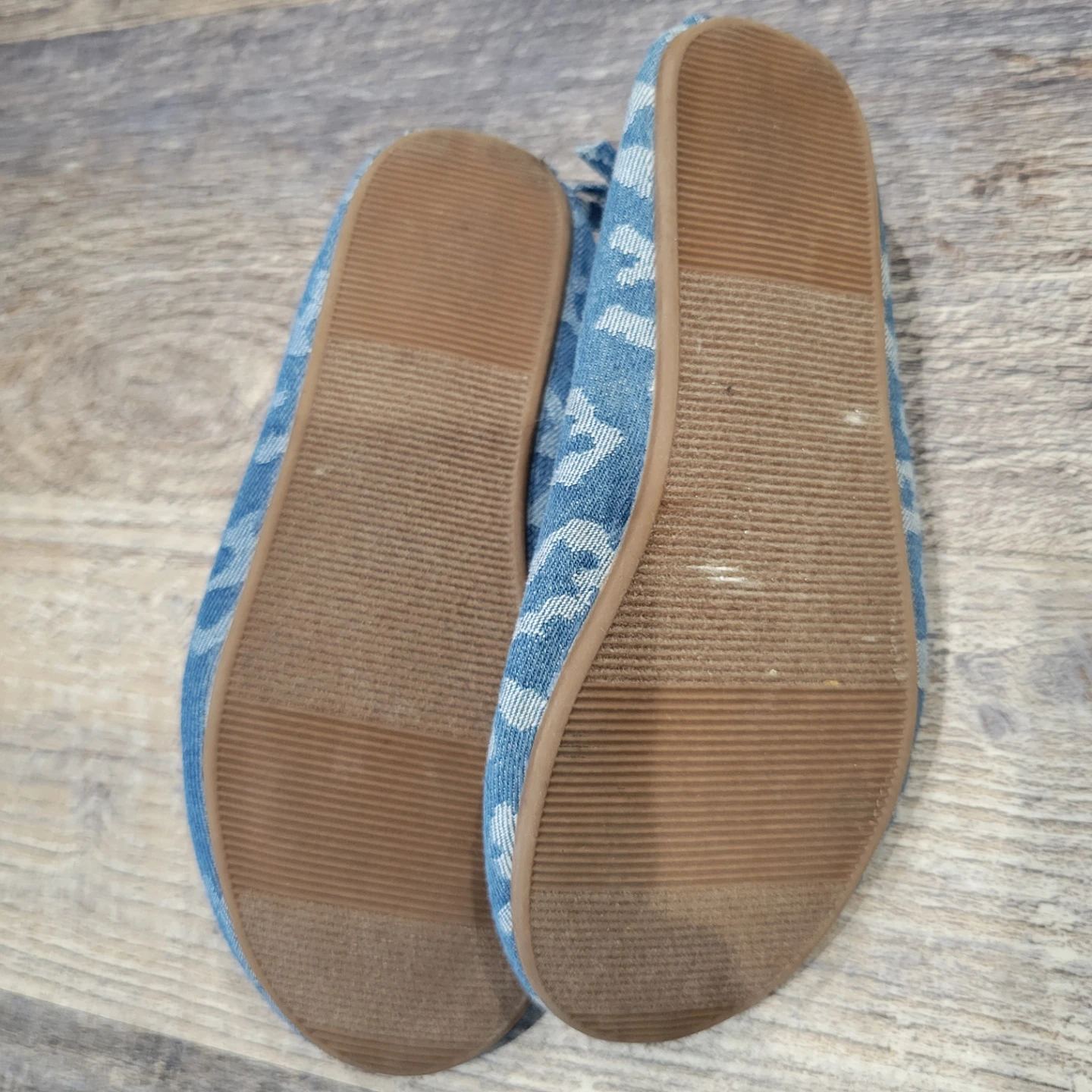 Gap Kids Denim Cat Face Ballet Flats Size 10 - photo 2