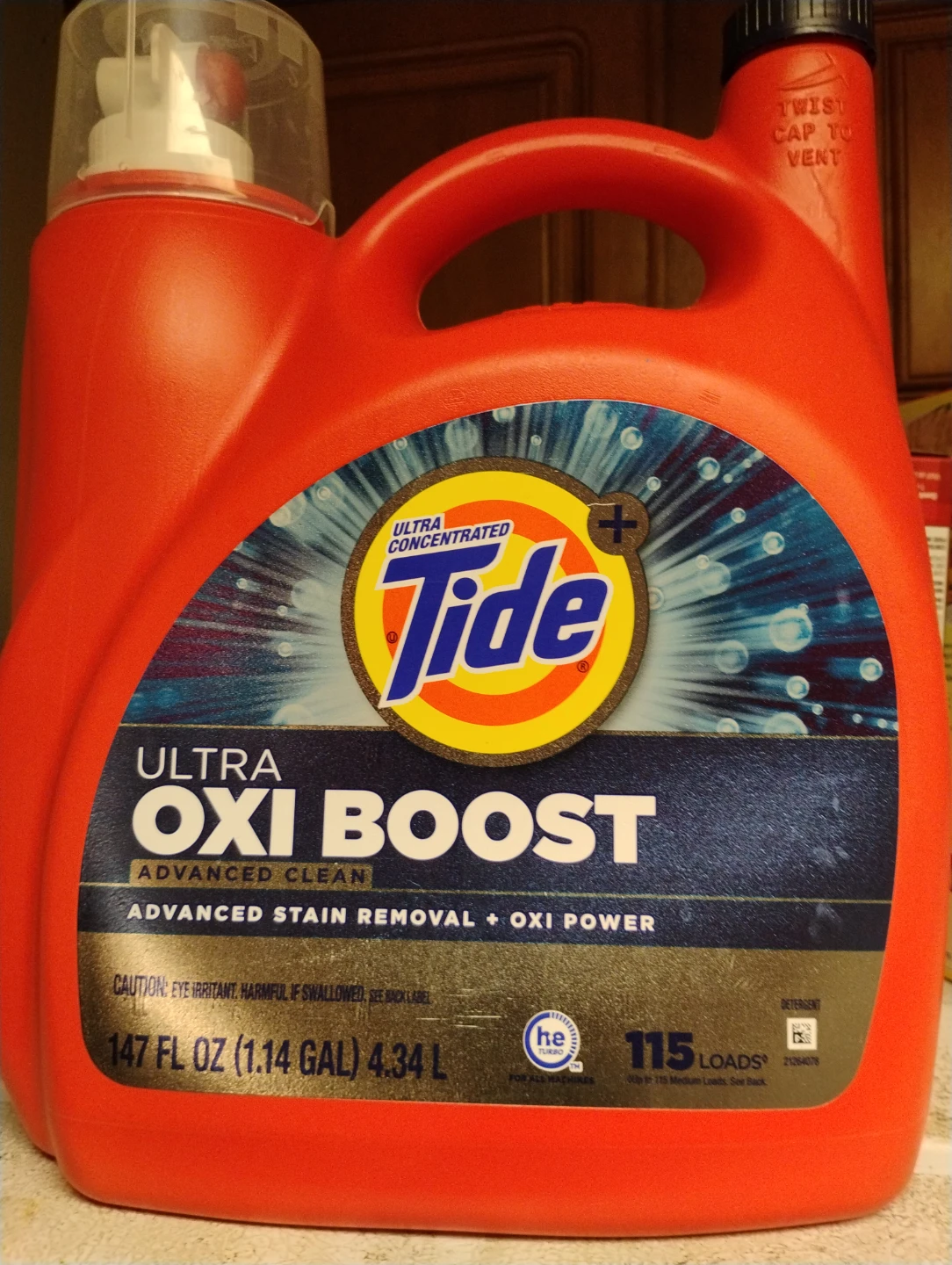 Tide Ultra Oxi Boost - 147 fl oz
