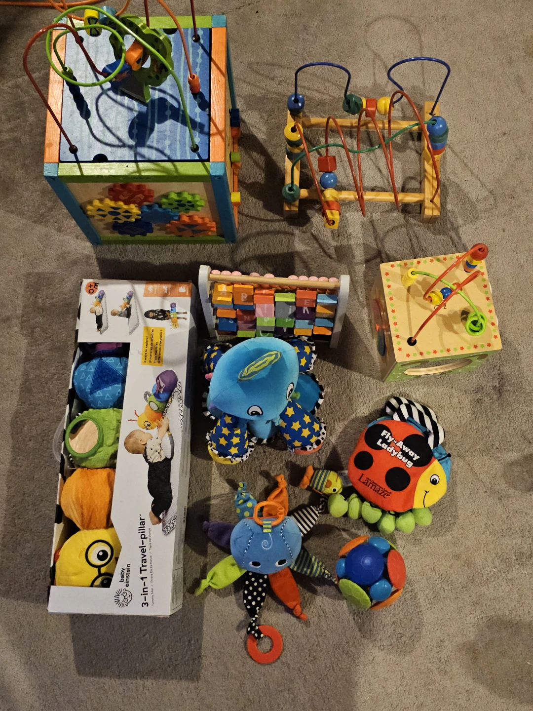 Wooden Lamaze Hape Baby Einstein Baby Assorted Toys