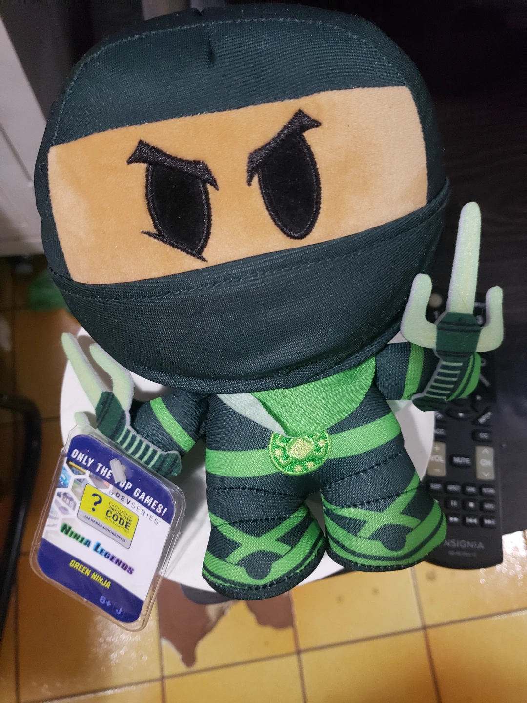 Ninja Legends Green Ninja Plush Toy