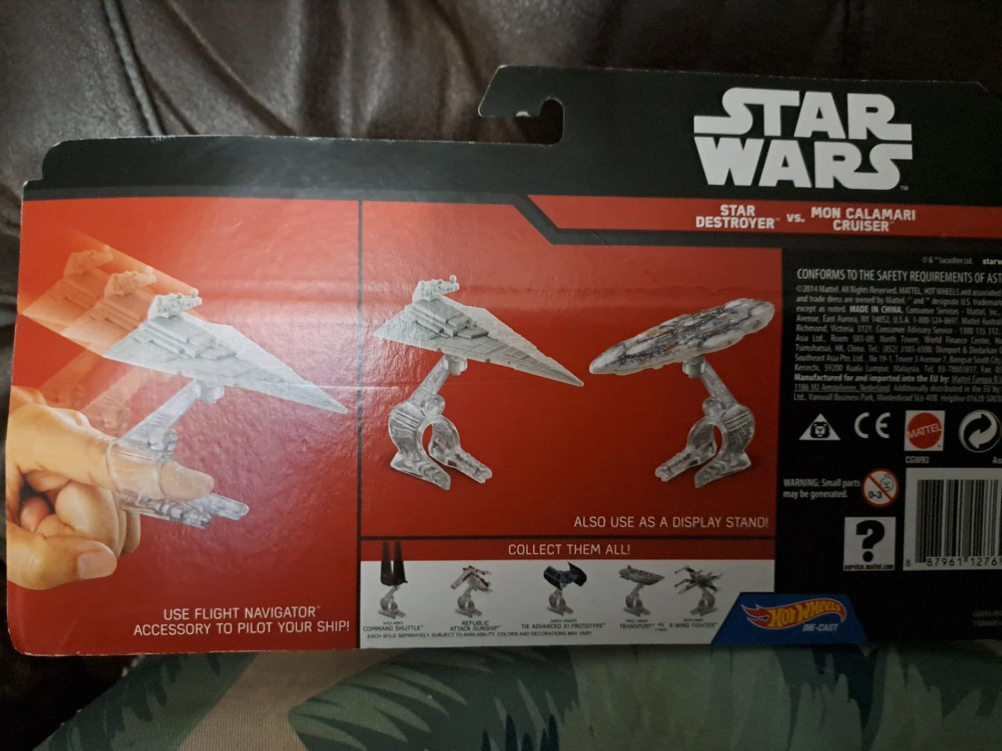 Hot Wheels Star Wars Star Destroyer vs. Mon Calamari Cruiser - photo 2