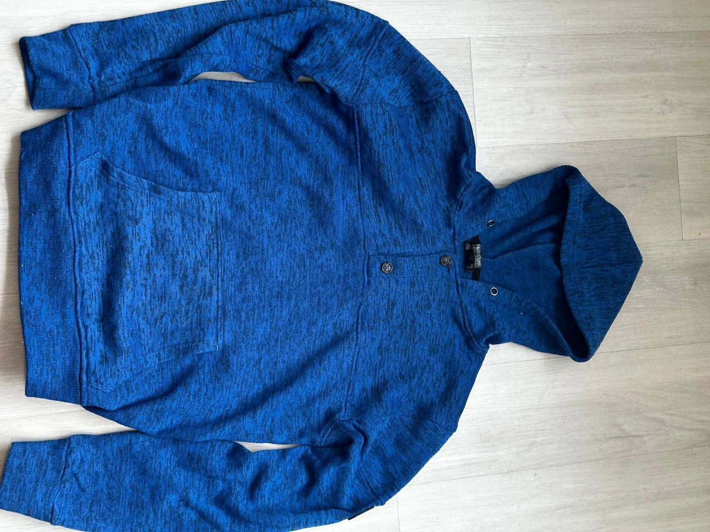 Fahrenheit Activewear Blue Hoodie - Size 8
