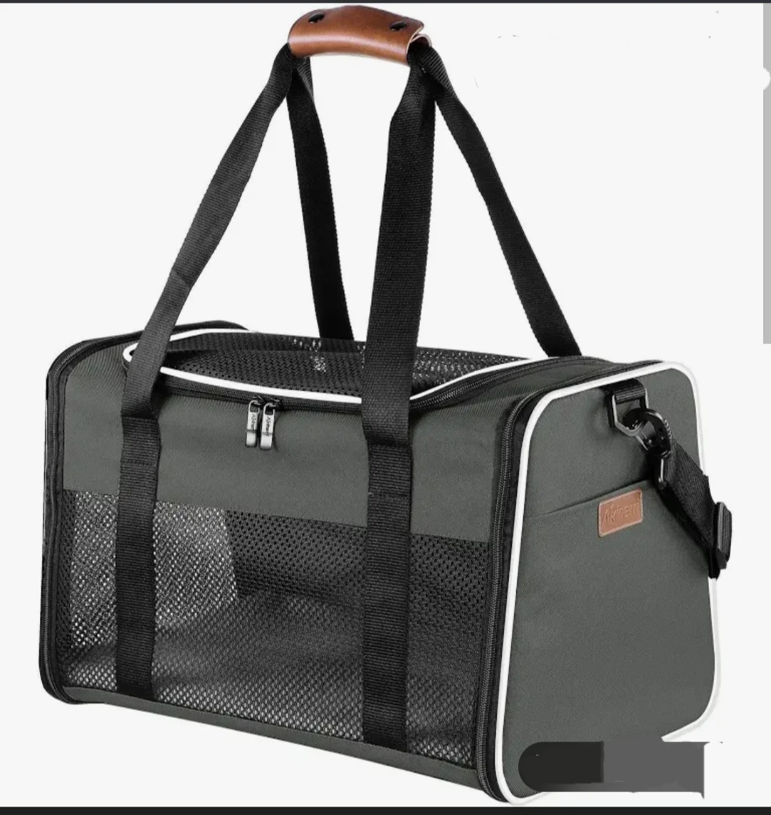 Akinerri- Airline Approved Pet Carrier - Black