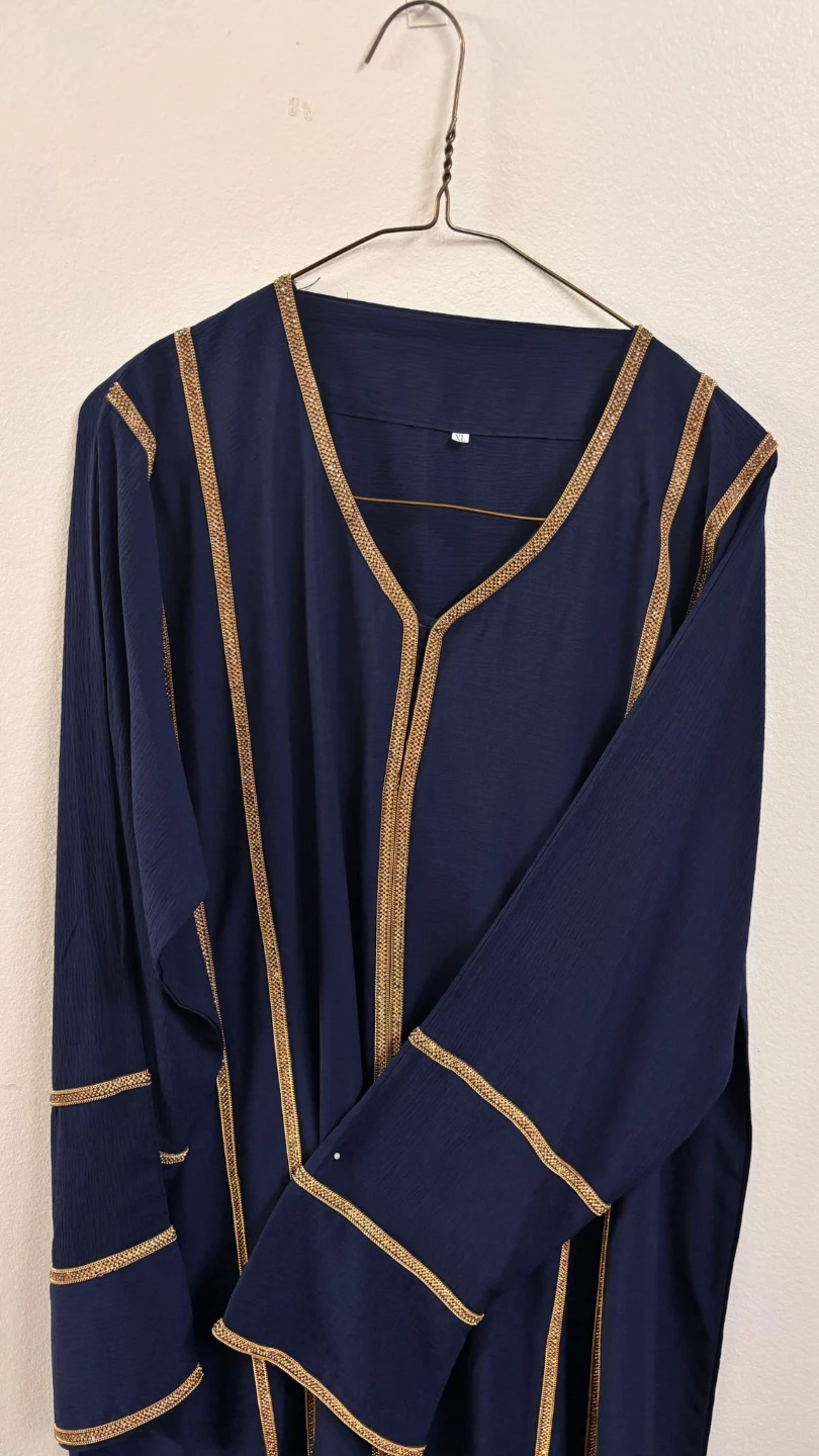 Navy Blue Abaya - Size XL