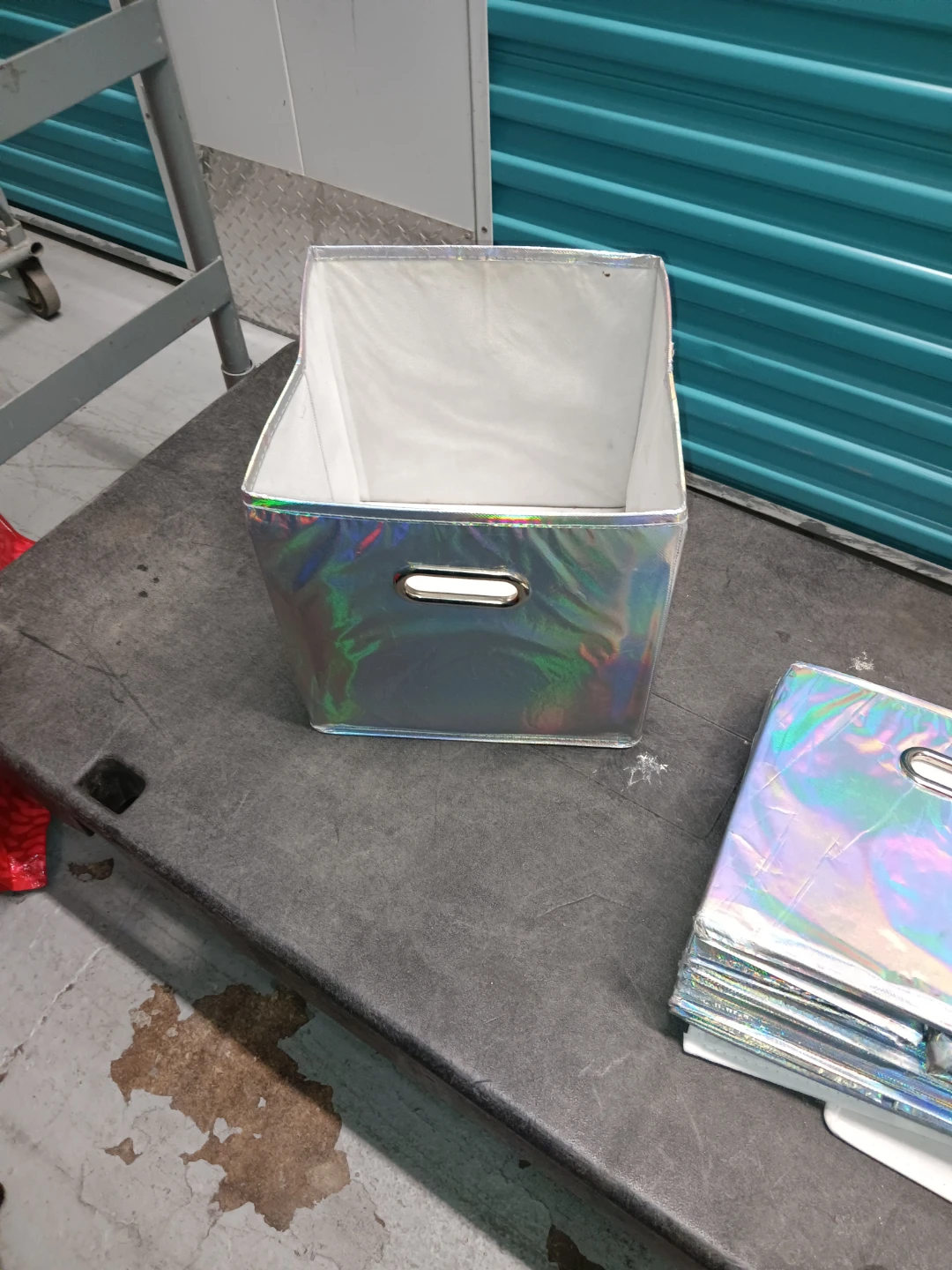Iridescent Storage Bins - Set of 5