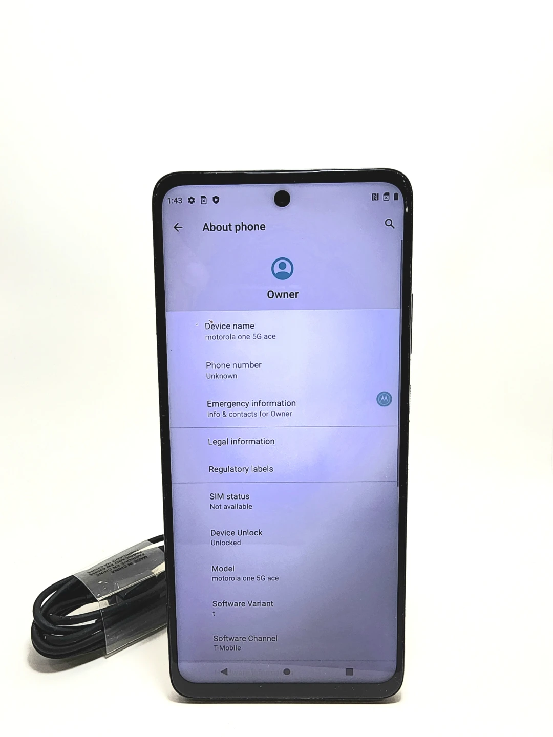 :  📱 Motorola One 5G Ace – 128GB (Unlocked) – $120 FIRM - photo 2