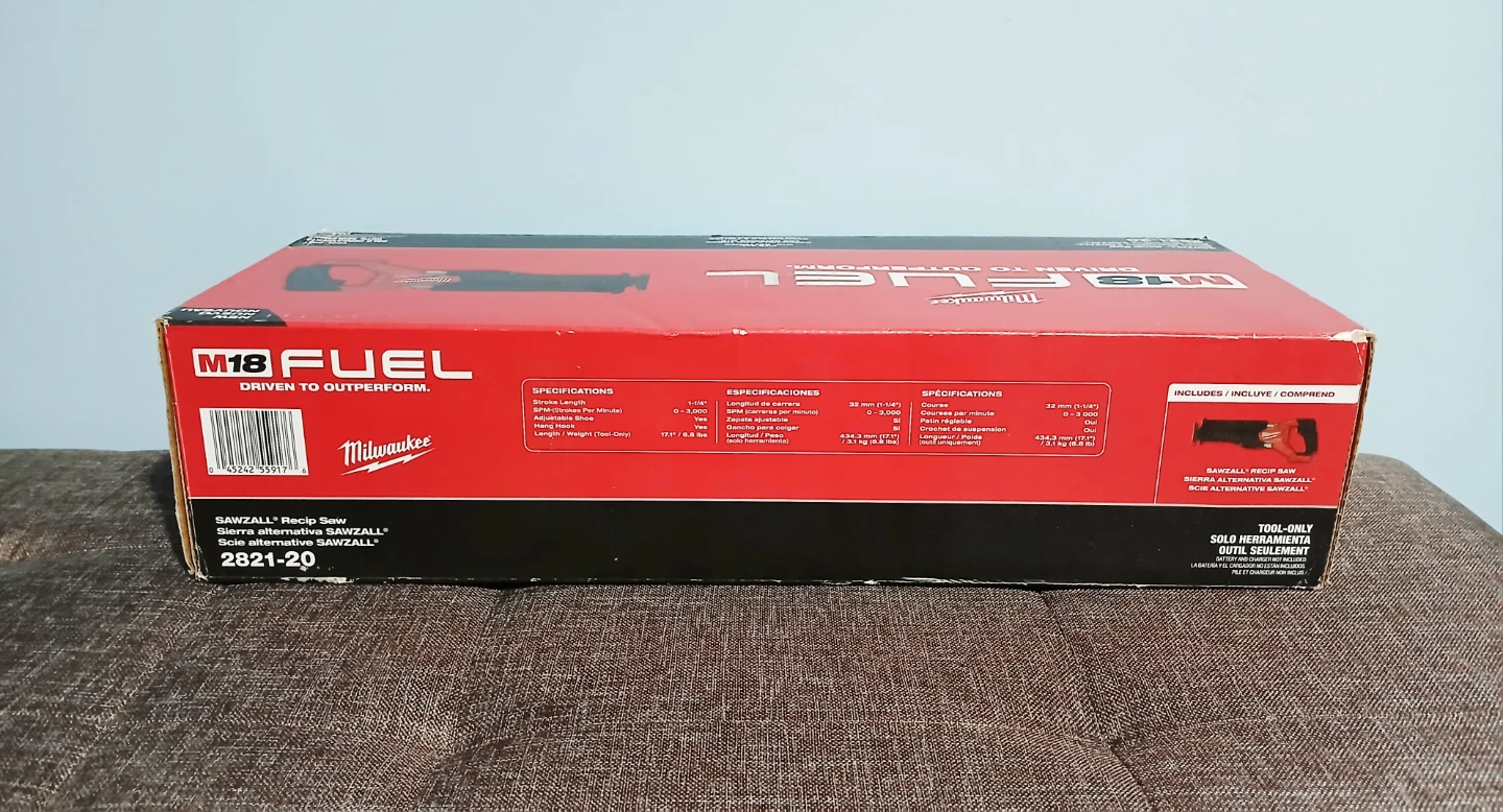 Milwaukee M18 FUEL SAWZALL 2821-20 Recip Saw *NEW* - photo 3
