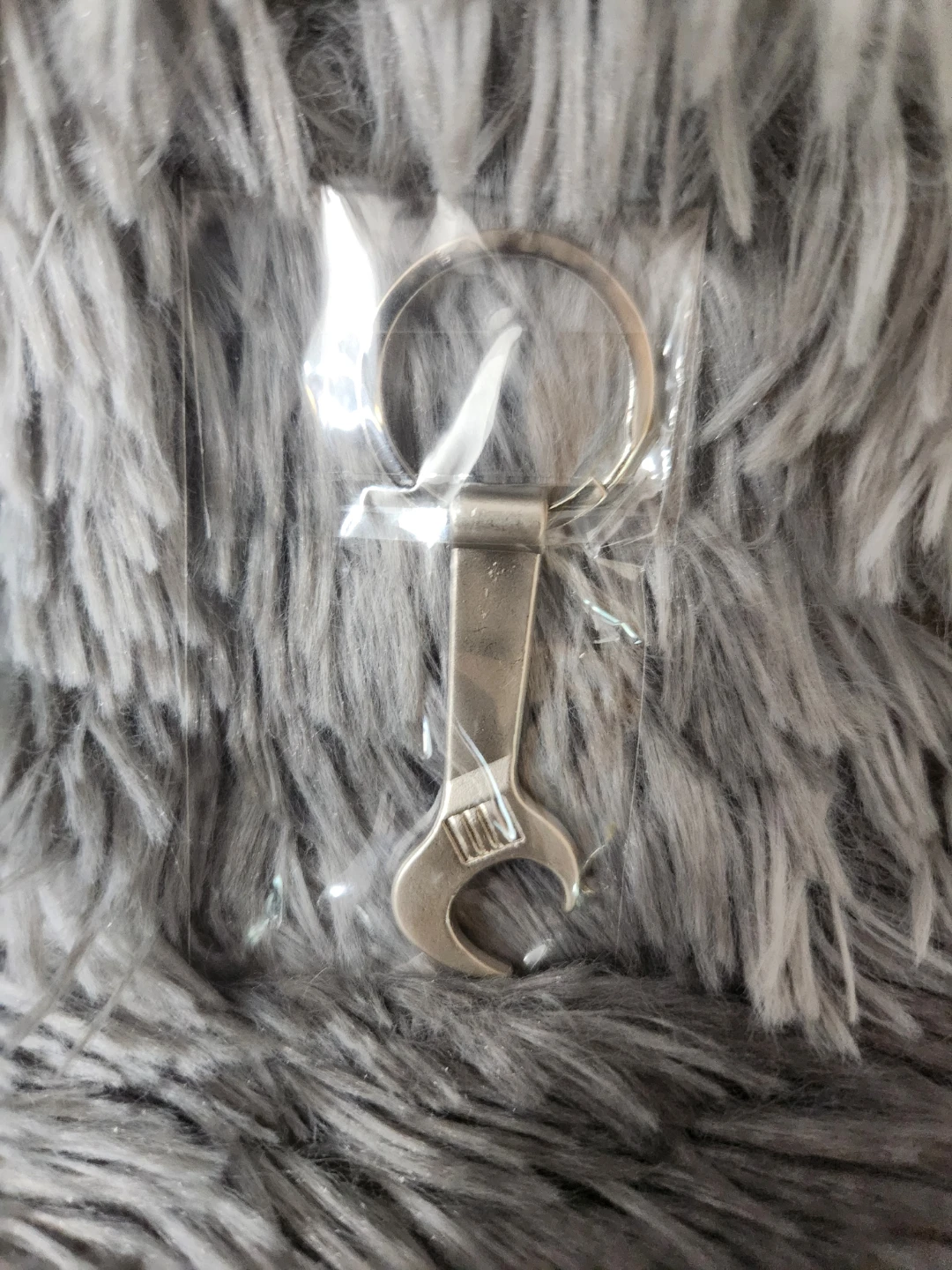 Bottle Opener Wrench Keychain