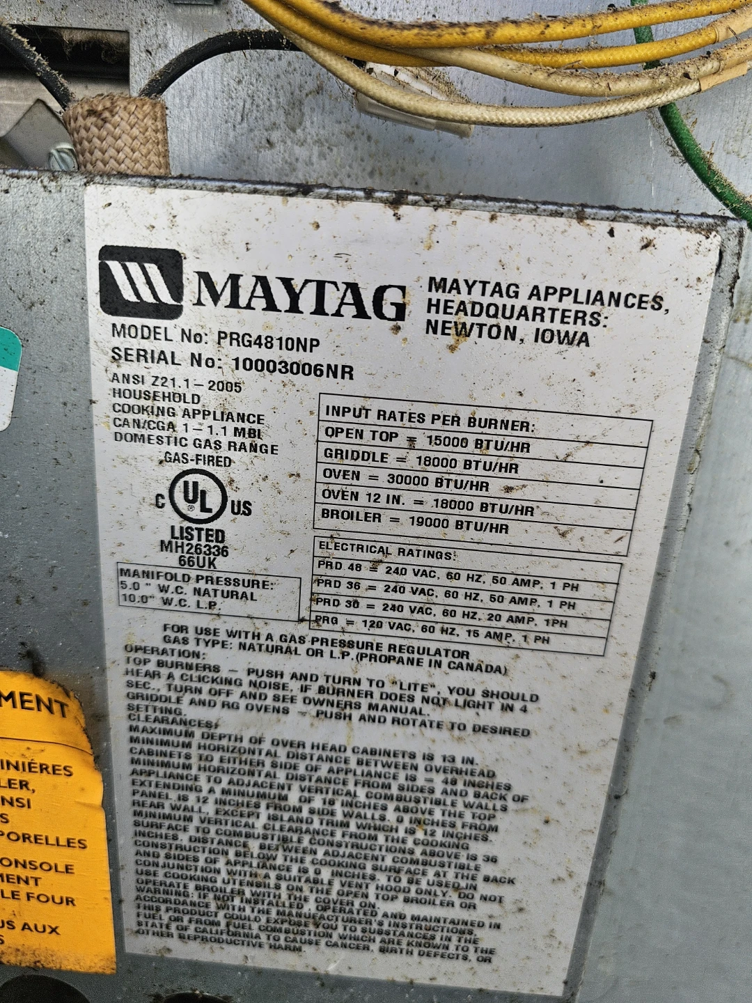 Maytag 6 burner stove - photo 3