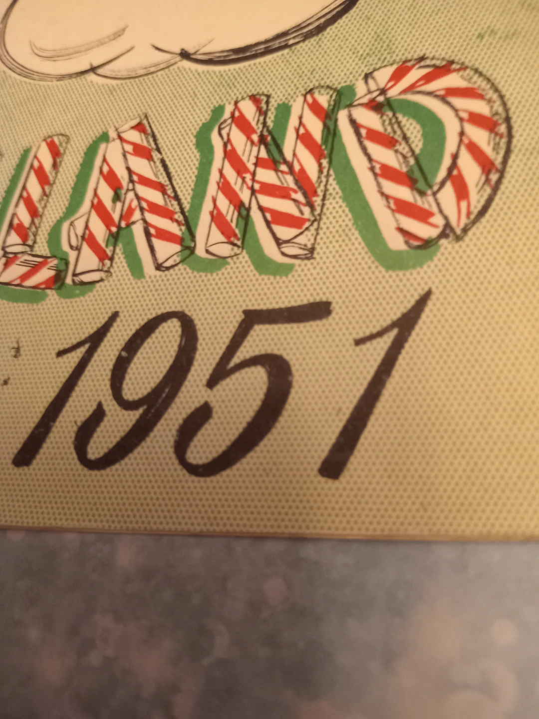 Vintage Eaton's Toyland 1951 Card - photo 3
