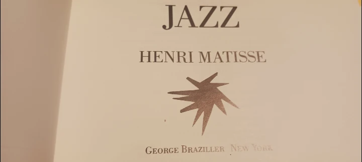 HENRI MATISSE JAZZ by George Braziller ART BOOK - photo 3