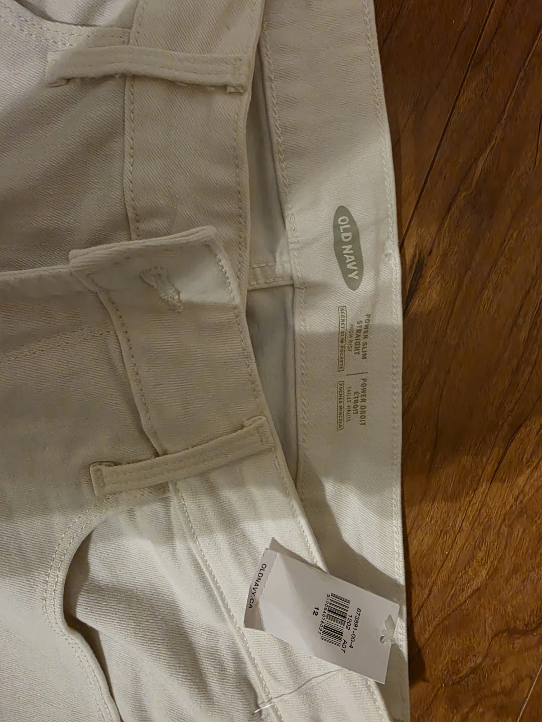 Old Navy Power Slim Straight Jeans - Size 12 - photo 2