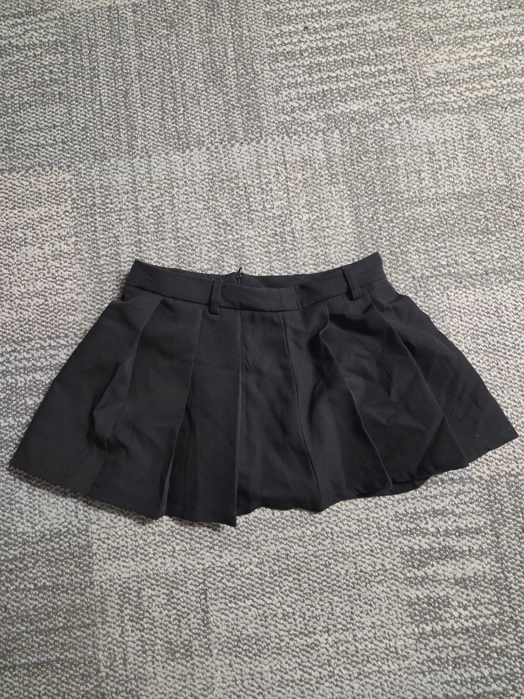 Black Mini Skirt - Size S