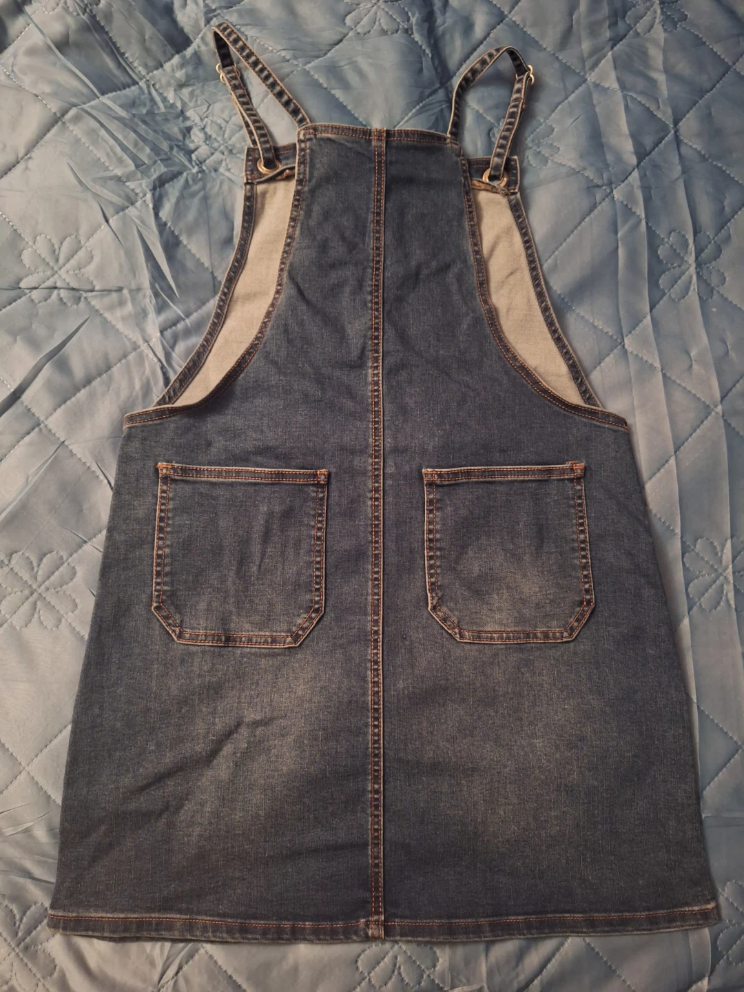 Small Denim Jumper Dress 👗 - photo 2