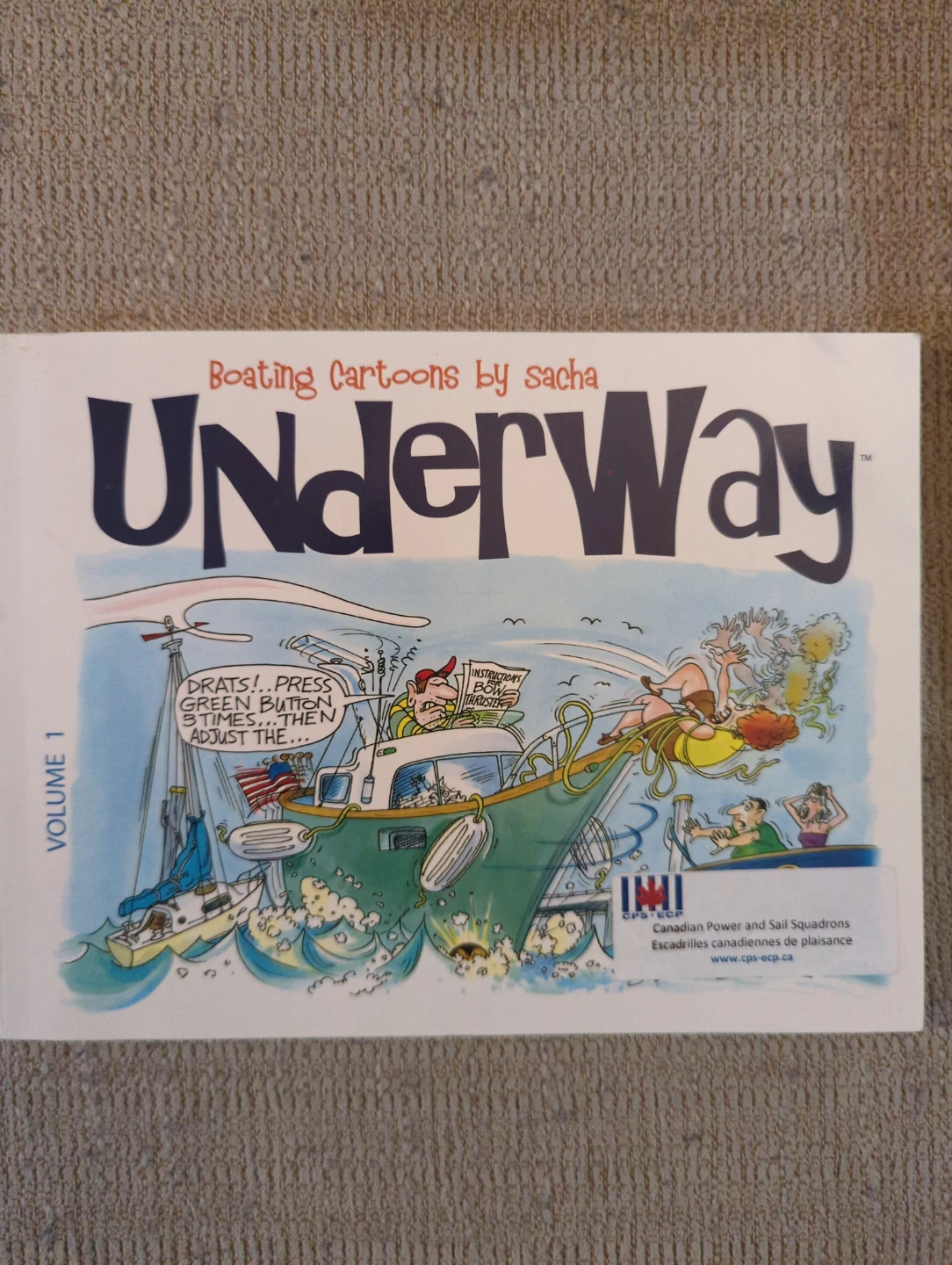 Underway, Boating comic book
