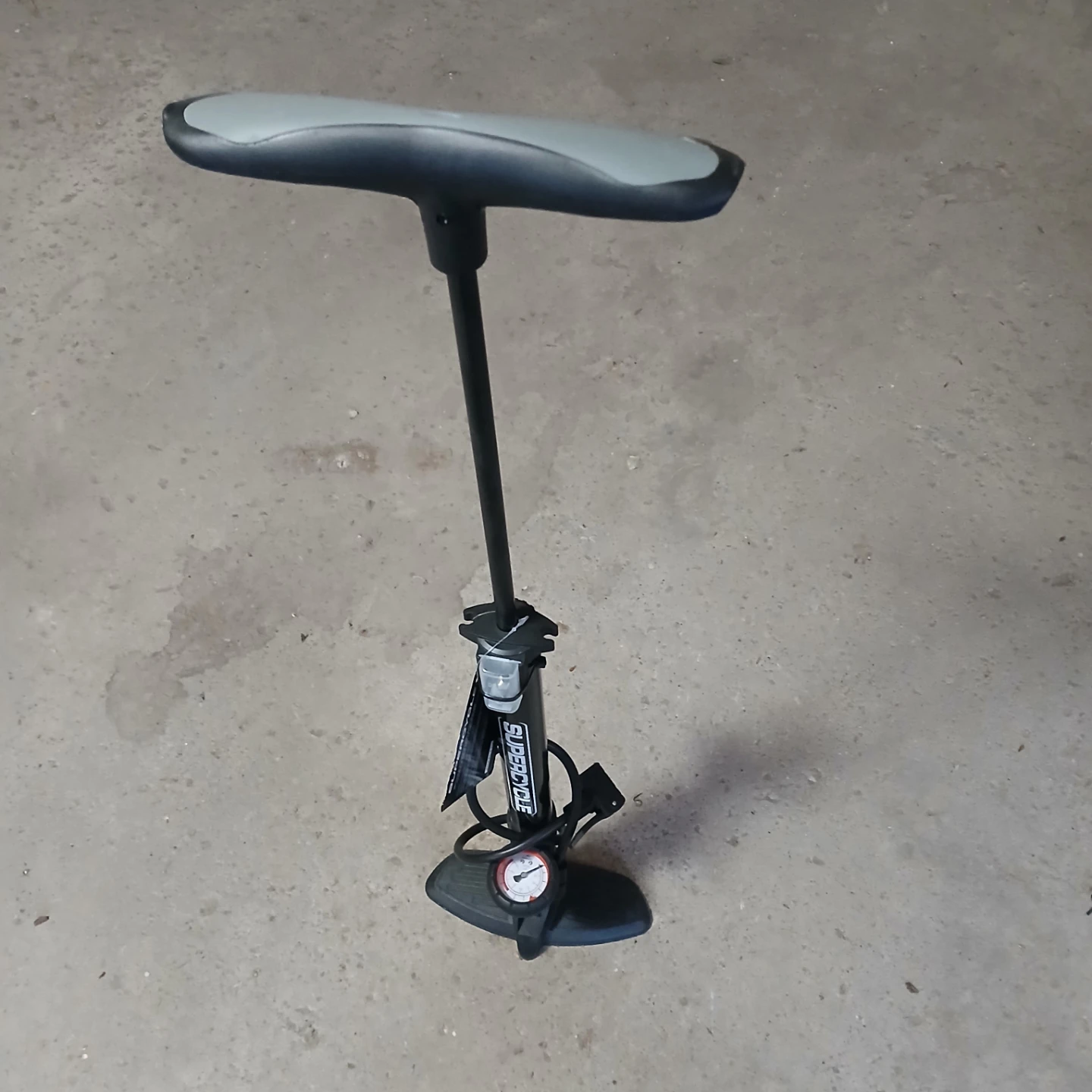 Supercycle Bicycle Floor Pump with Gauge - New - photo 2