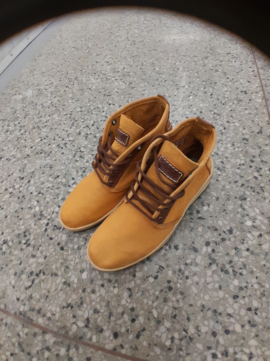 Men's Tan Suede Chukka Boots Original Timberland Men's size 9 - photo 5
