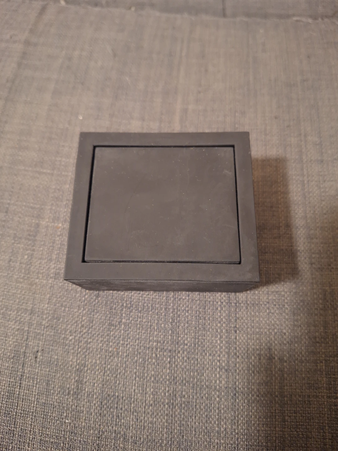 Square Black Cufflinks with Box - photo 4