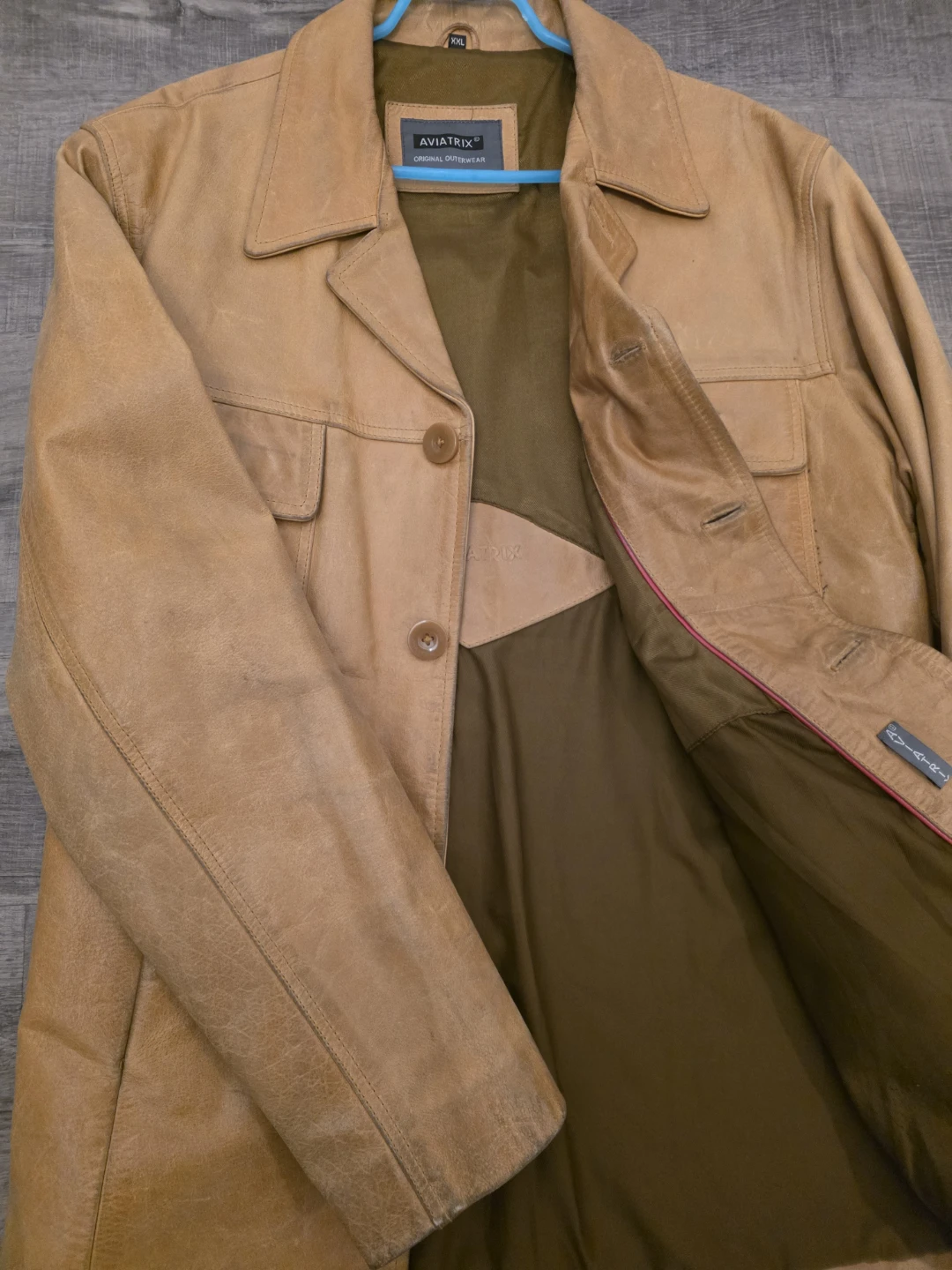 Aviatrix Men's Leather Jacket - photo 2