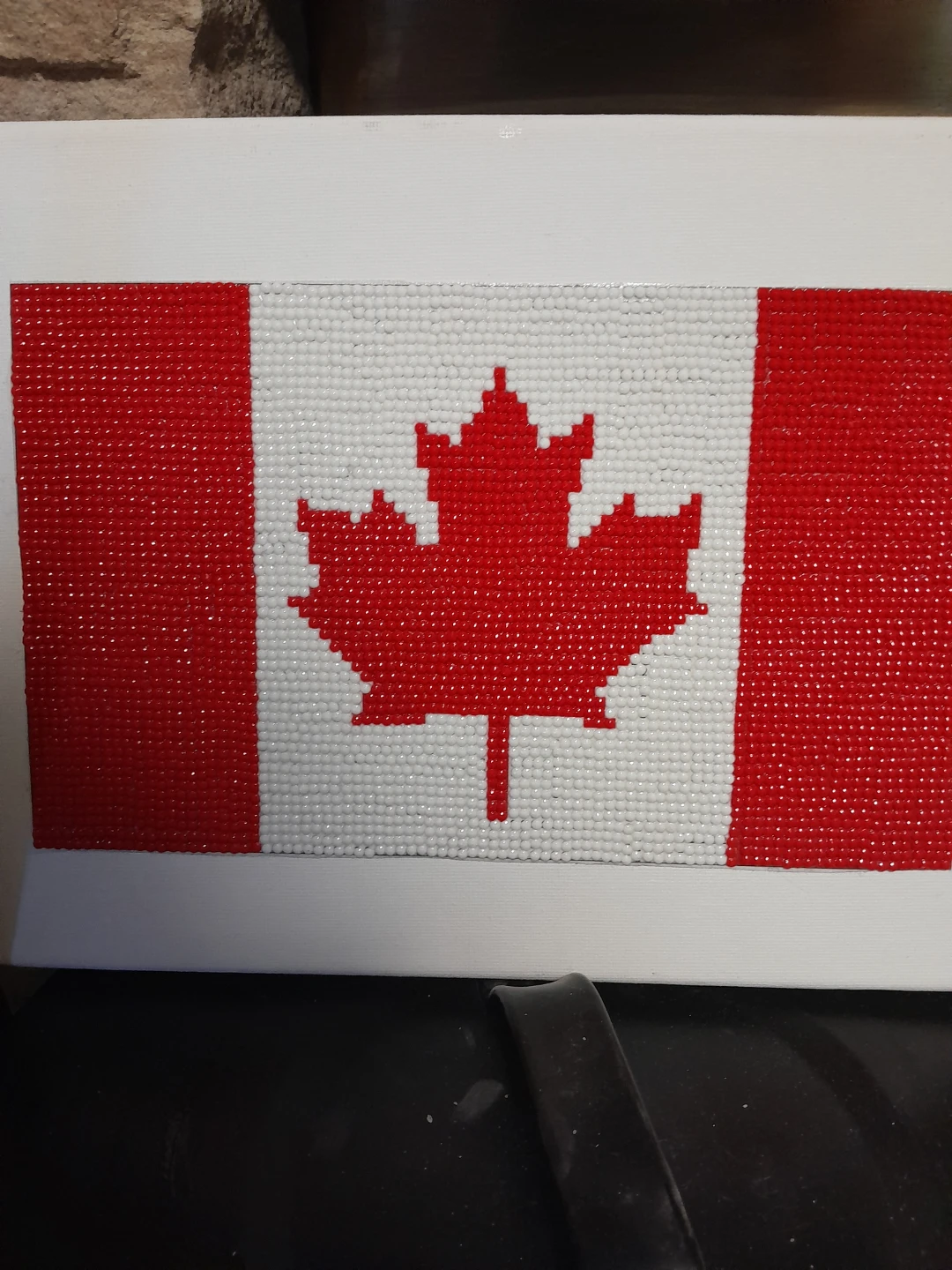 Canadian Flag diamond painting