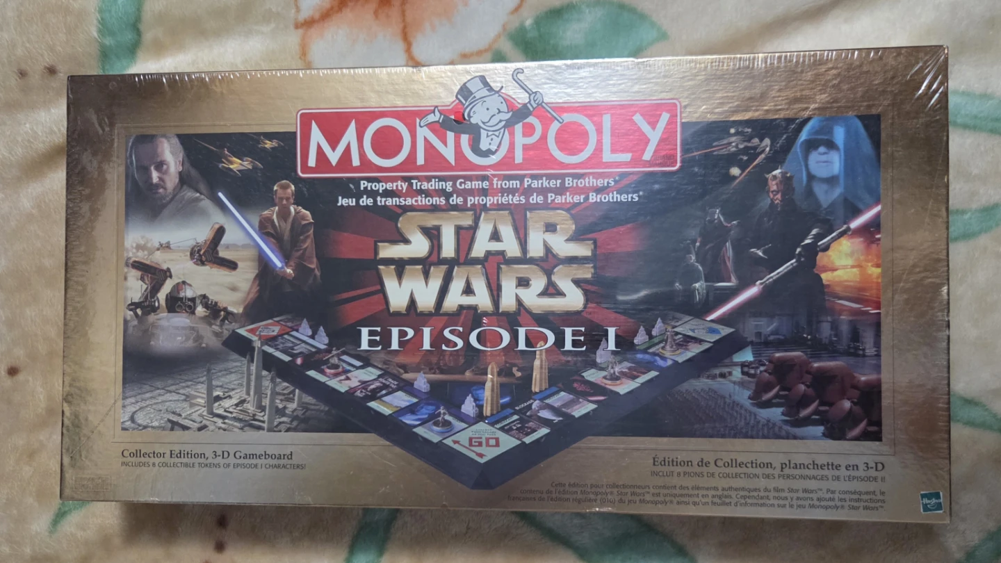 Monopoly Star Wars Episode I Collector's Edition Board Game