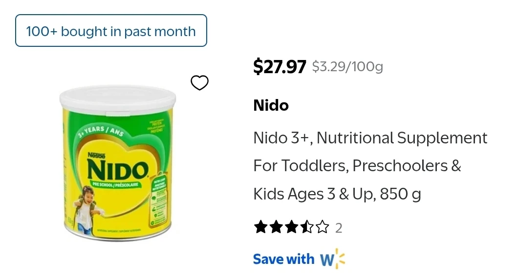 Nestle Nido 3+