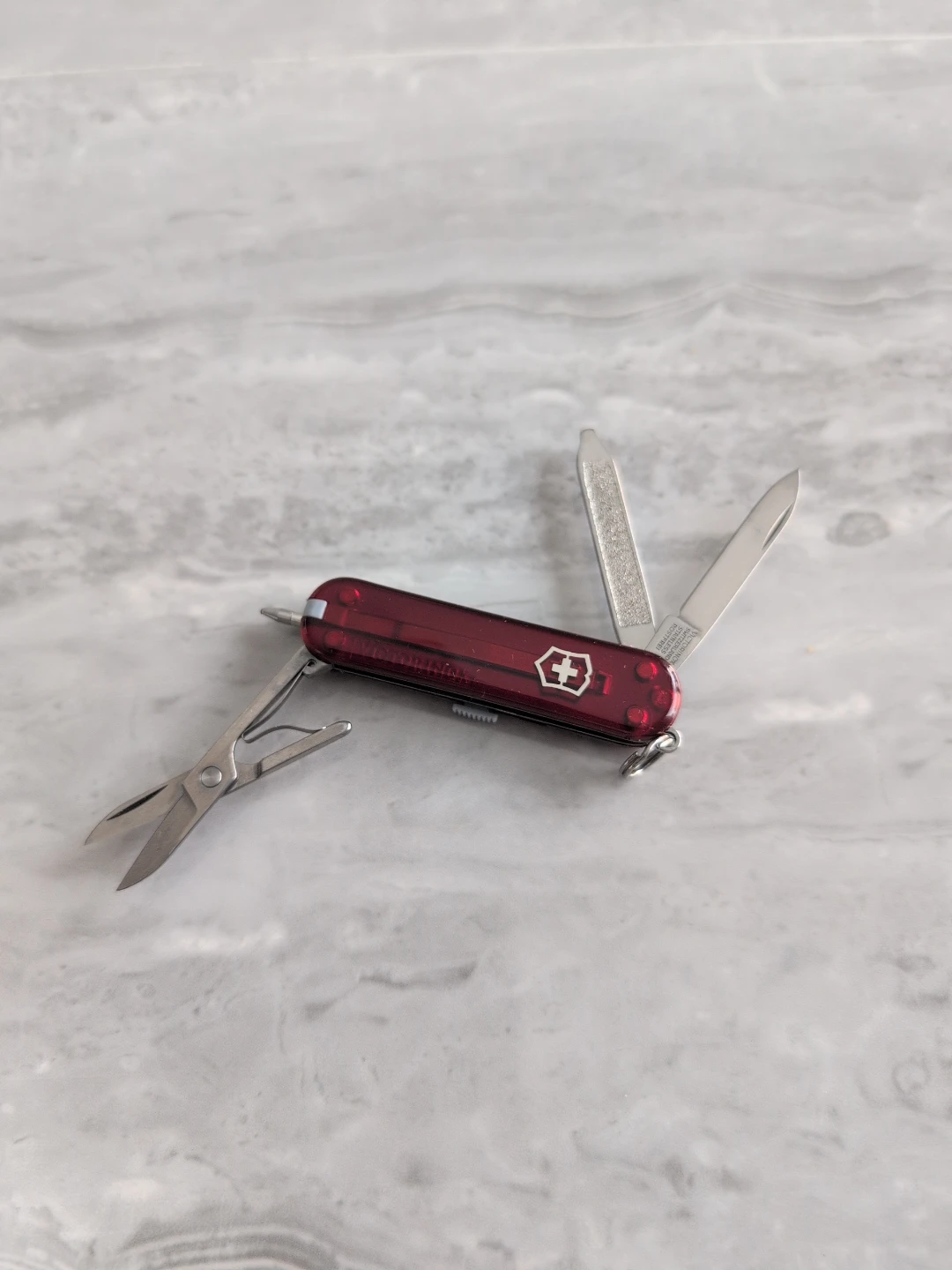 Victorinox Swiss Army Knife (Compact) with Keychain & Box - photo 3